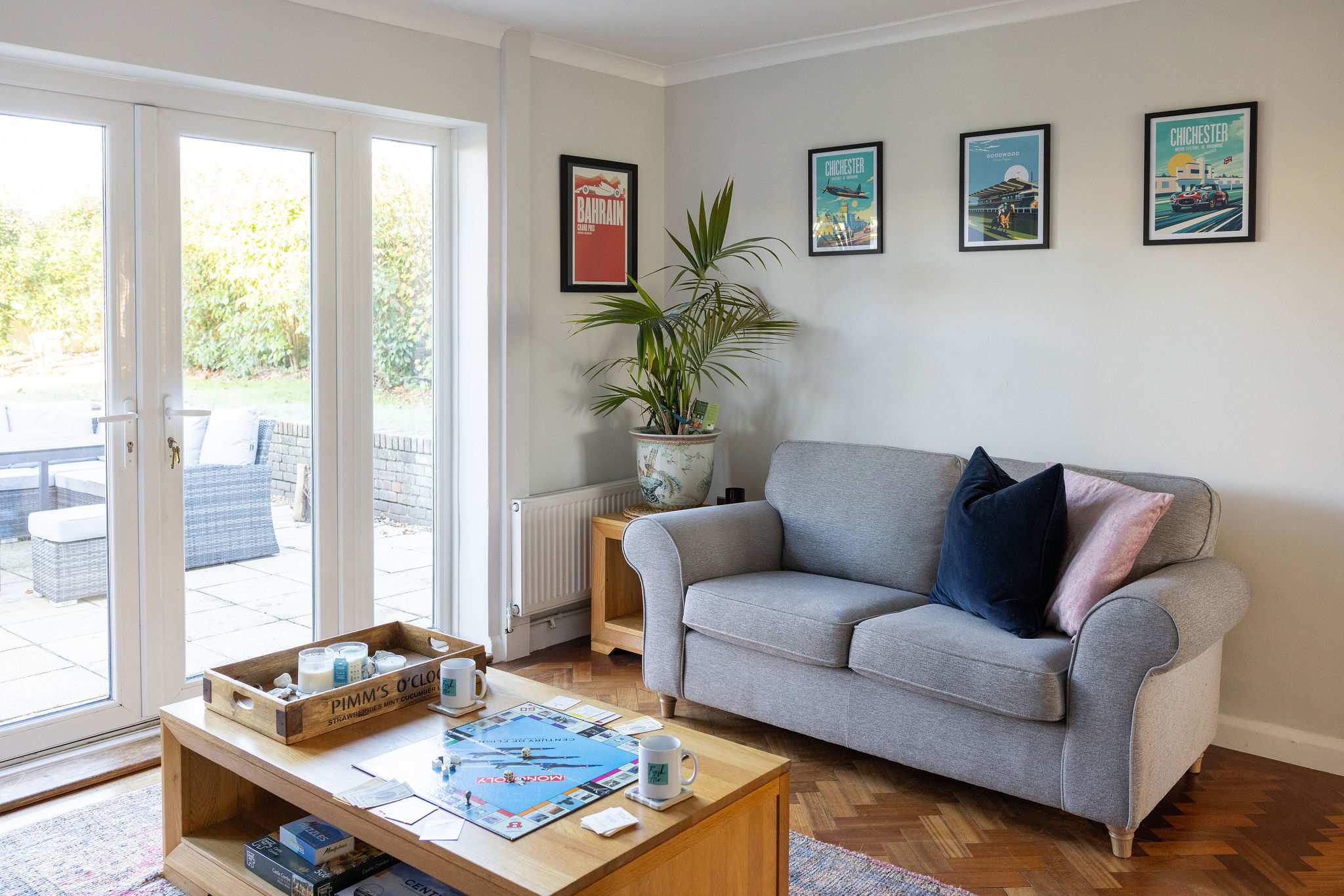 If you like to play board games...then this home is perfect for you.