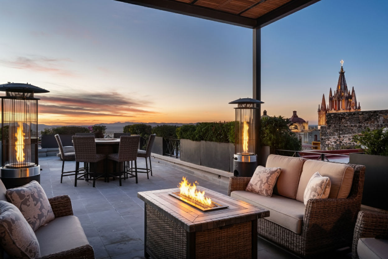 Le Cottage 2BR Penthouse with Parroquia Views — San Miguel de Allende, Guanajuato — vacation rental
