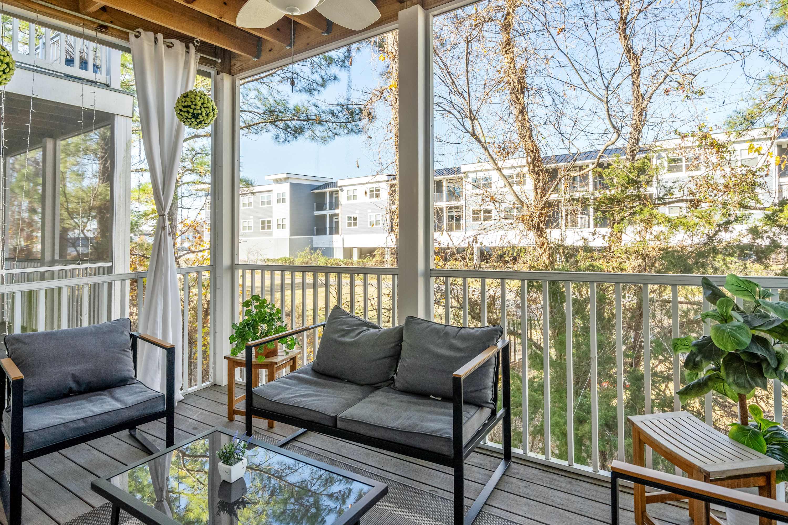 Take in the breeze from your private deck