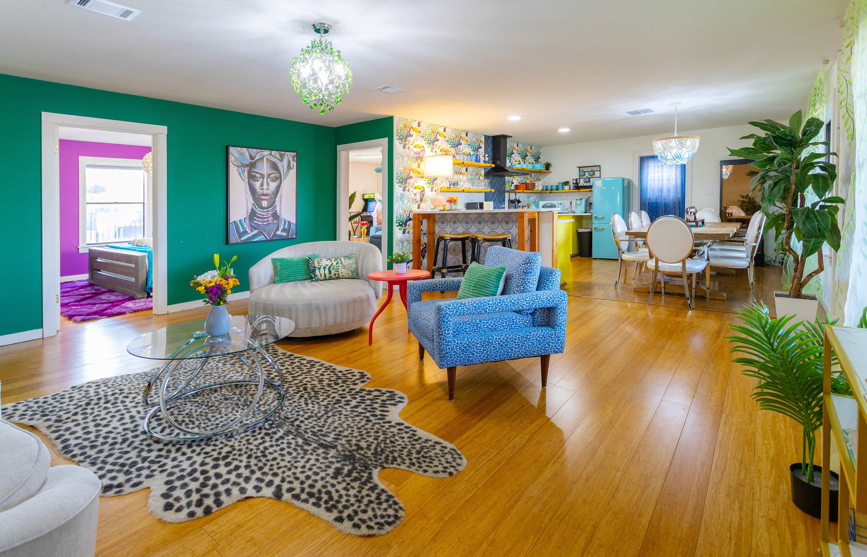 Main home with 4 bedrooms 