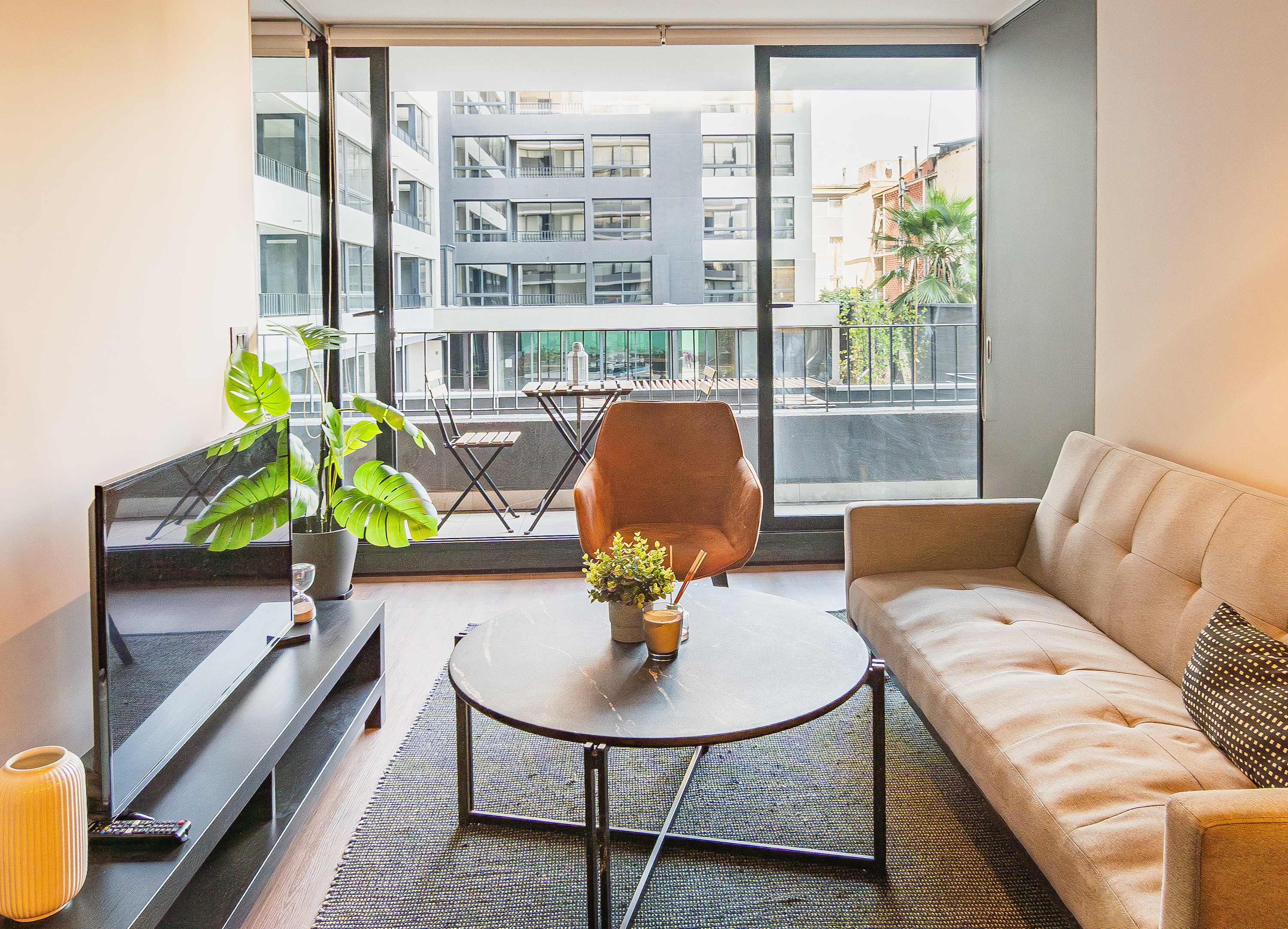 HOM 2-bed with parking and pool · Metro Ñuñoa — Ñuñoa, Santiago Metropolitan — vacation rental
