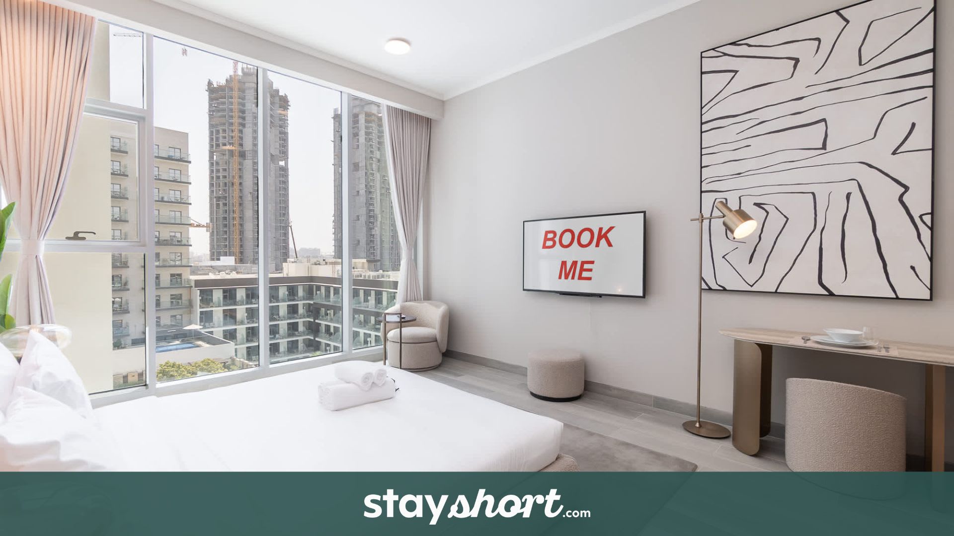 Free housekeeping visits during your stay - StayShort - Stylish JVC Studio for 2, Great Dubai Location! — JVC, Dubai — vacation rental
