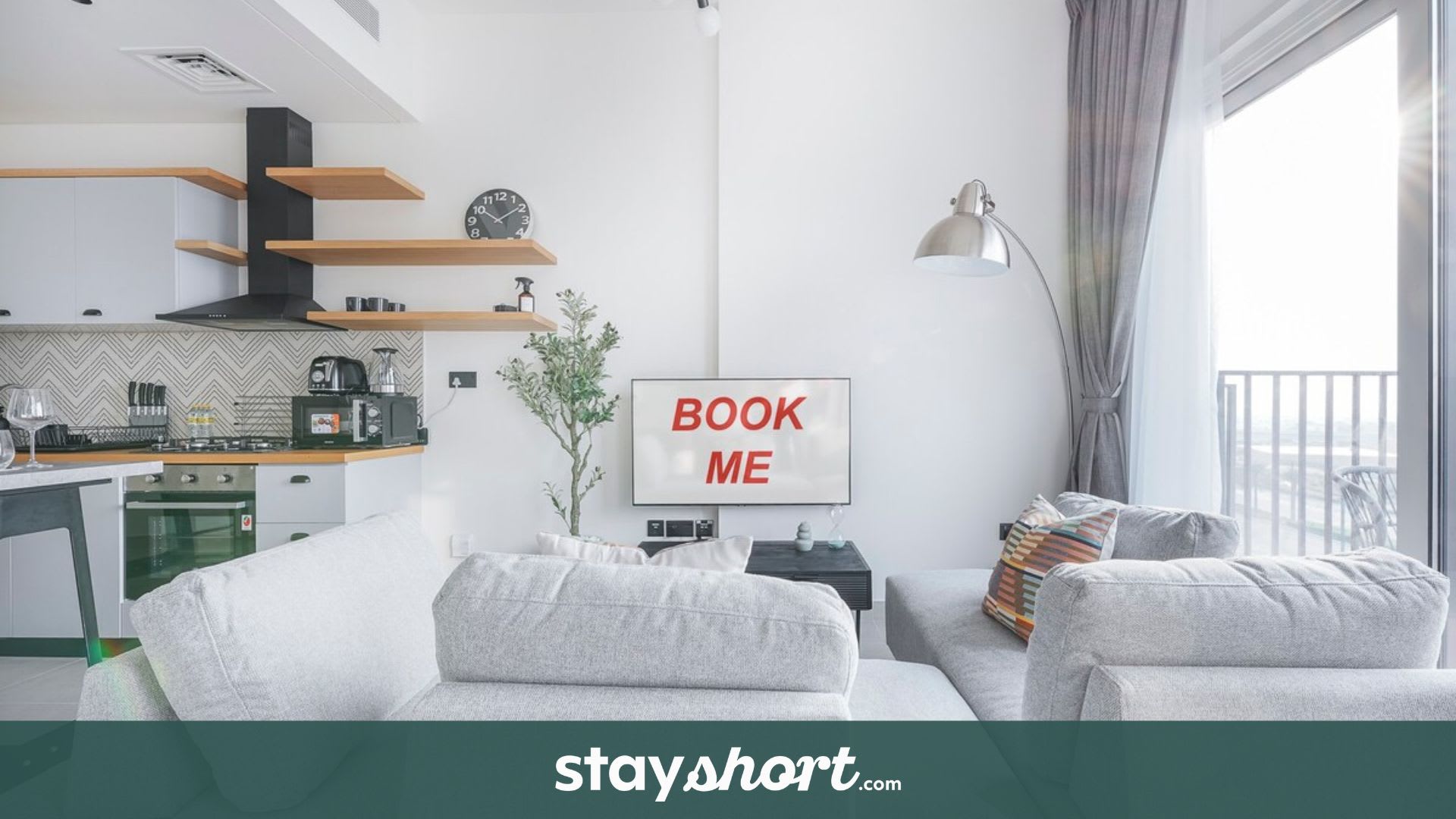 Free housekeeping visits during your stay - StayShort - Stylish Studio Apartment at Collective Tower — Dubai Hills, Dubai — vacation rental