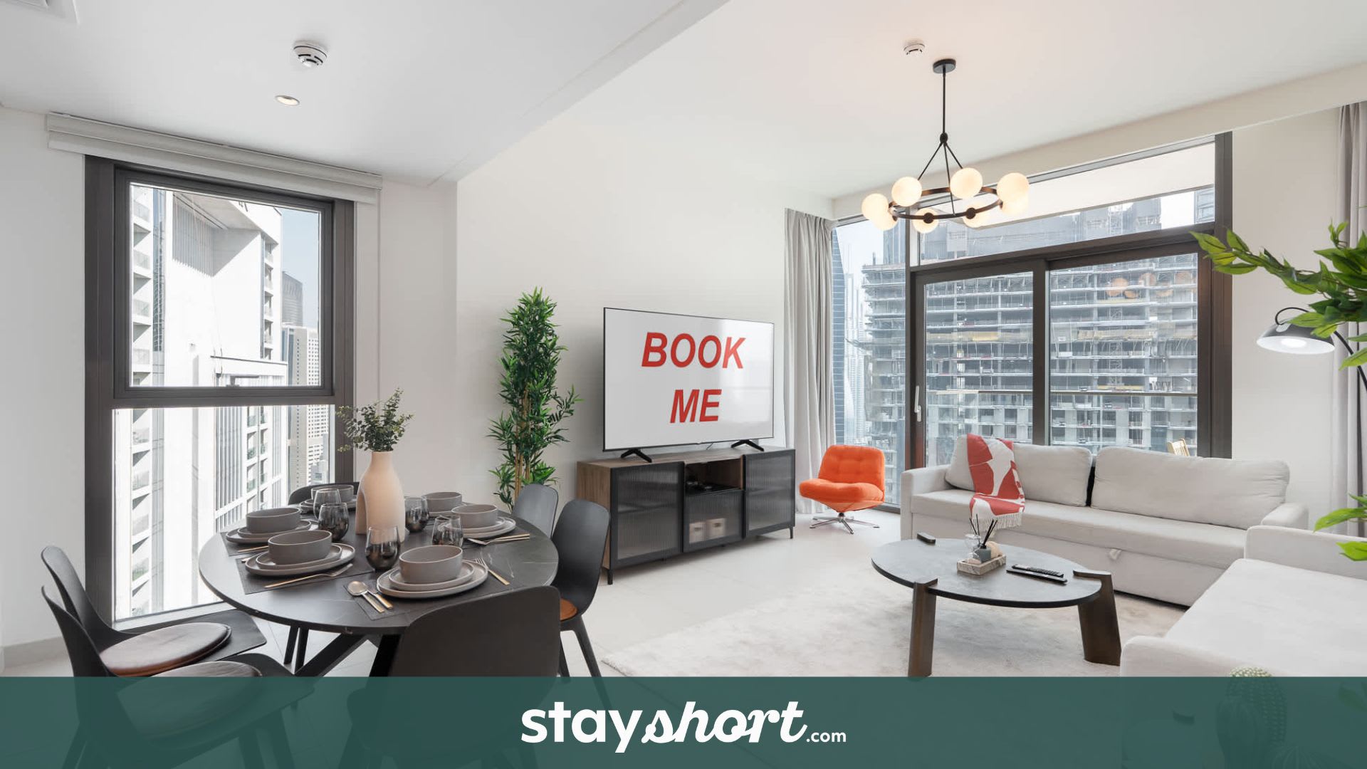 Free housekeeping visits during your stay - StayShort - Breath-taking 2BR in Downtown with Burj Khalifa Views - Sleeps 6! — Downtown, Dubai — vacation rental