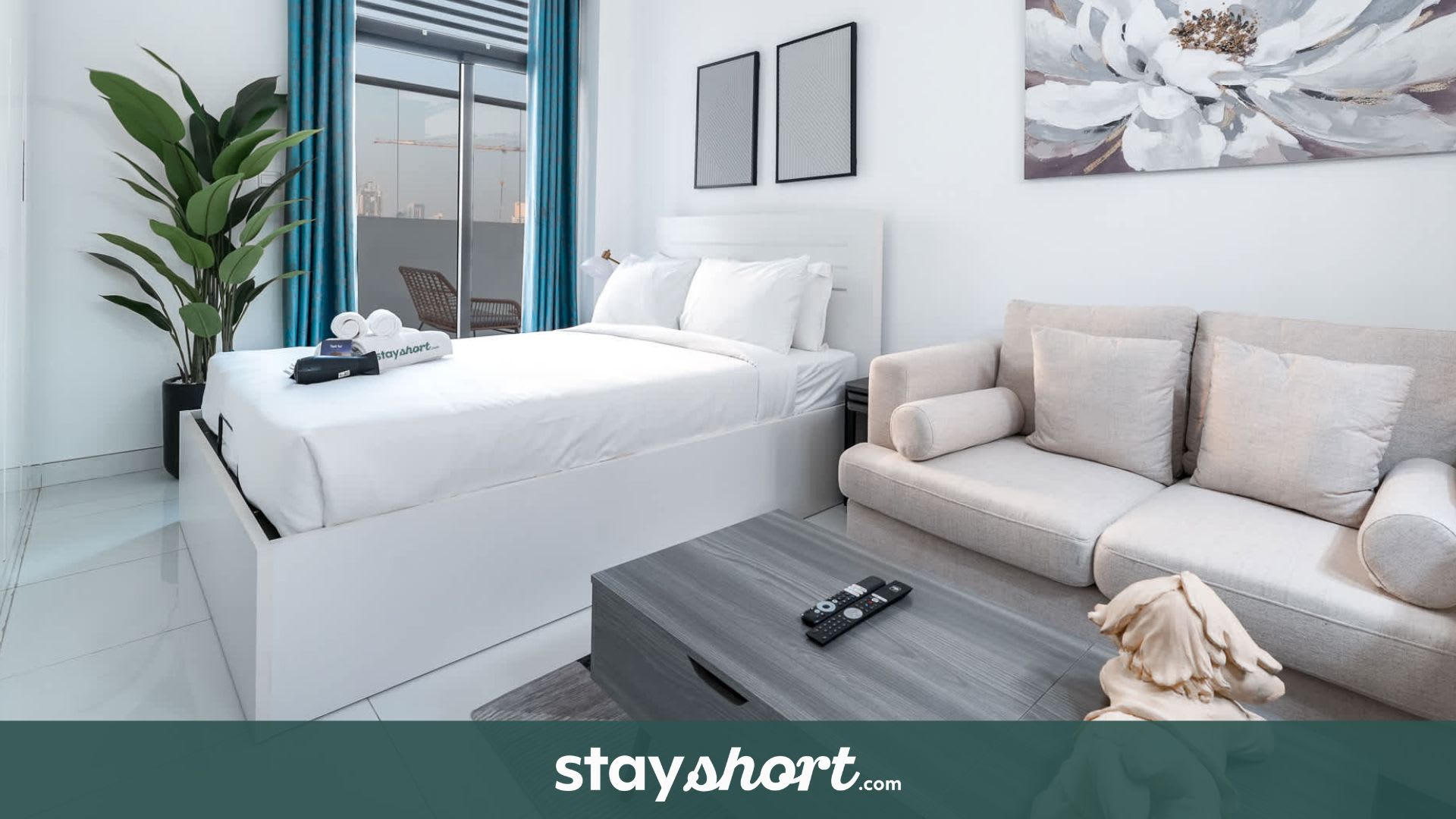 Free housekeeping visits during your stay - StayShort - Modern Minimalist Studio Apartment in JVT Sleeps 2 — JVT, Dubai — vacation rental