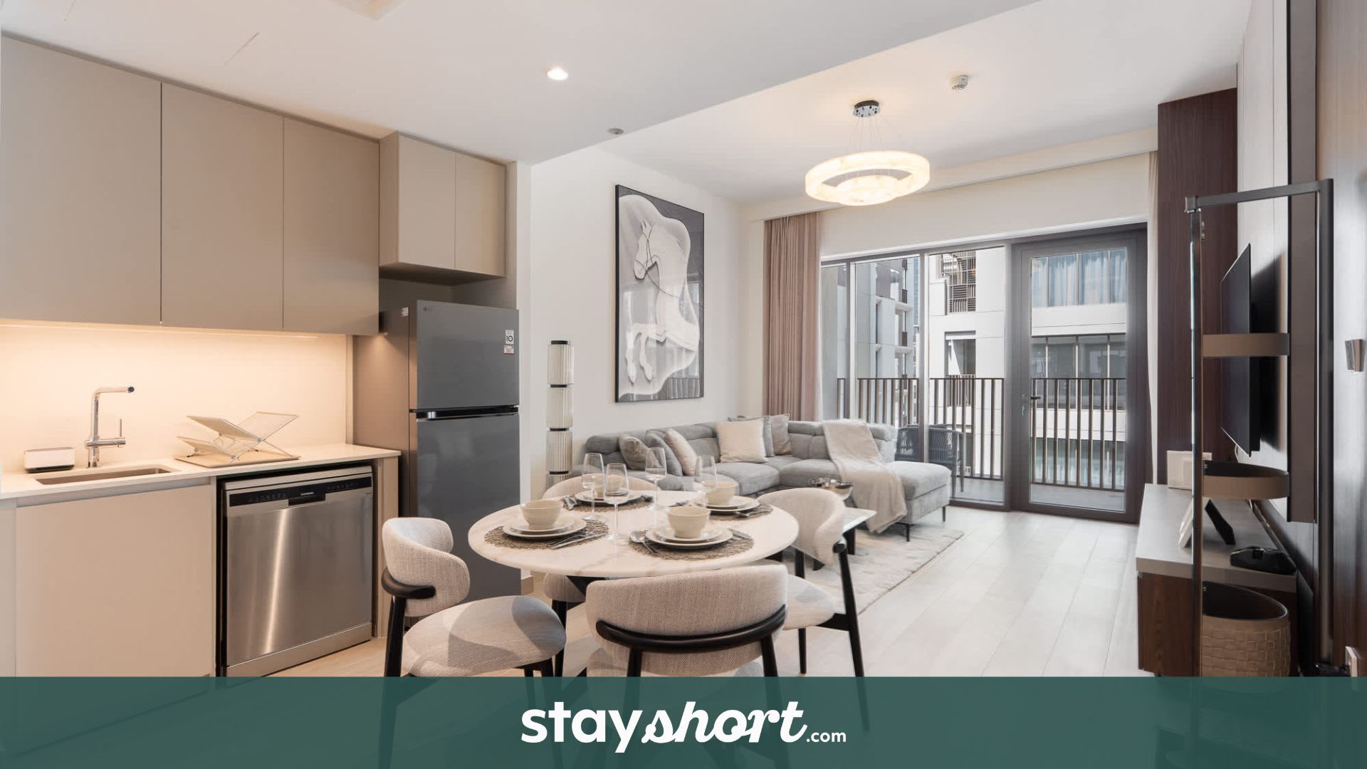 Free housekeeping visits during your stay - StayShort - Dubai Creek Harbour sleeps 4 with Private Balcony! — Dubai Creek Harbour, Dubai — vacation rental