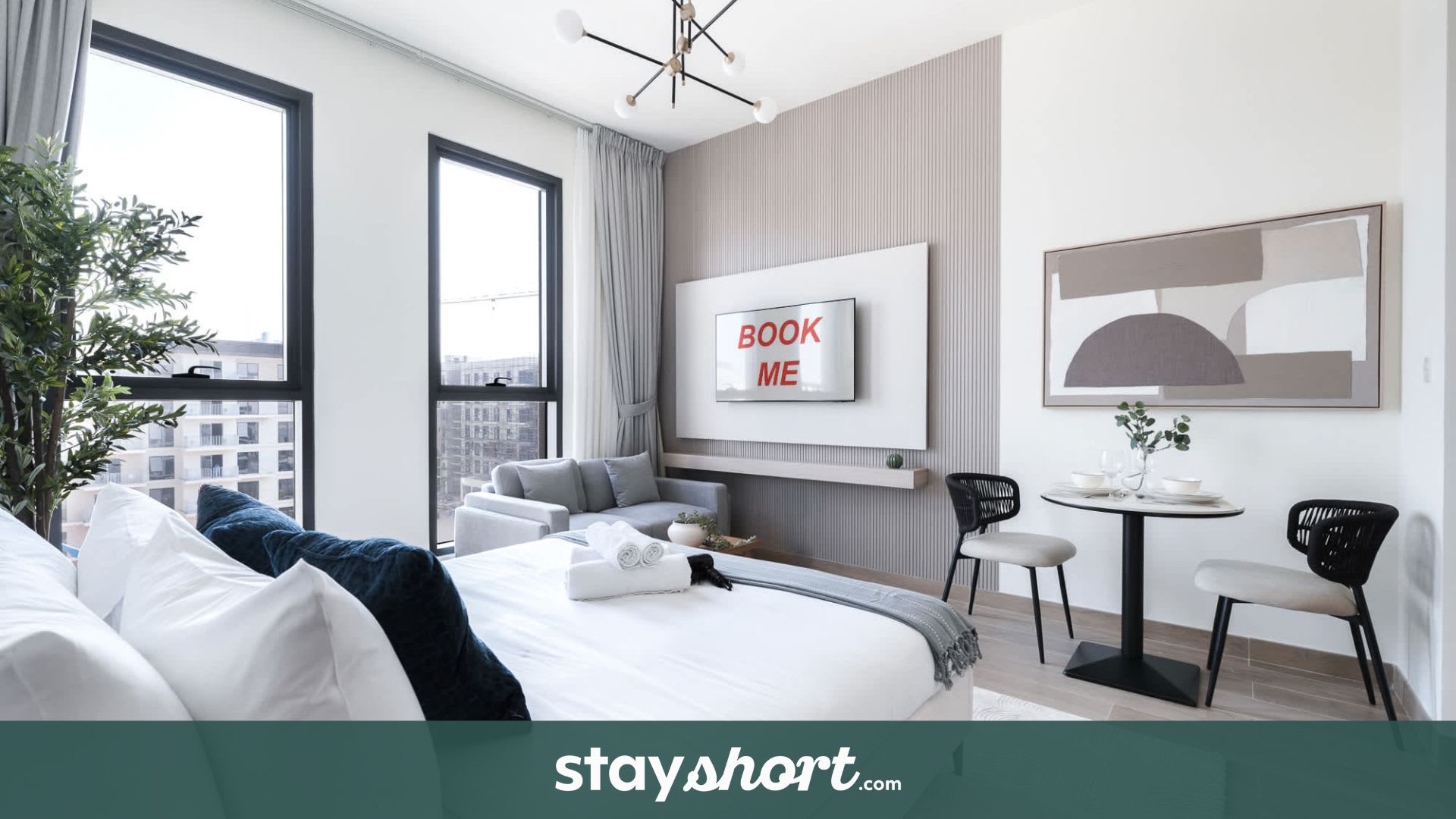Free housekeeping visits during your stay - StayShort - Town Square sleeps 2 in Great Location — Town Square, Dubai — vacation rental