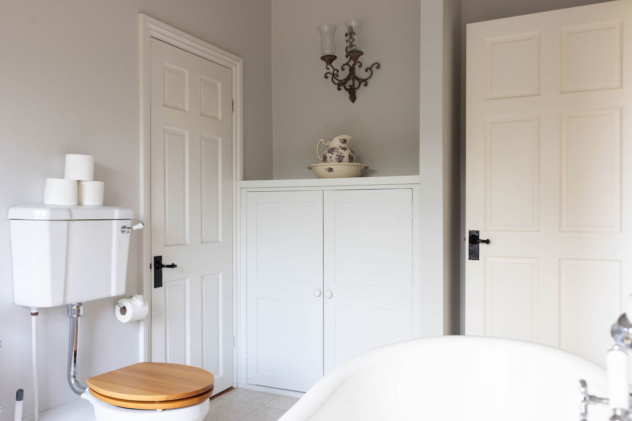 Family bathroom with classic fittings