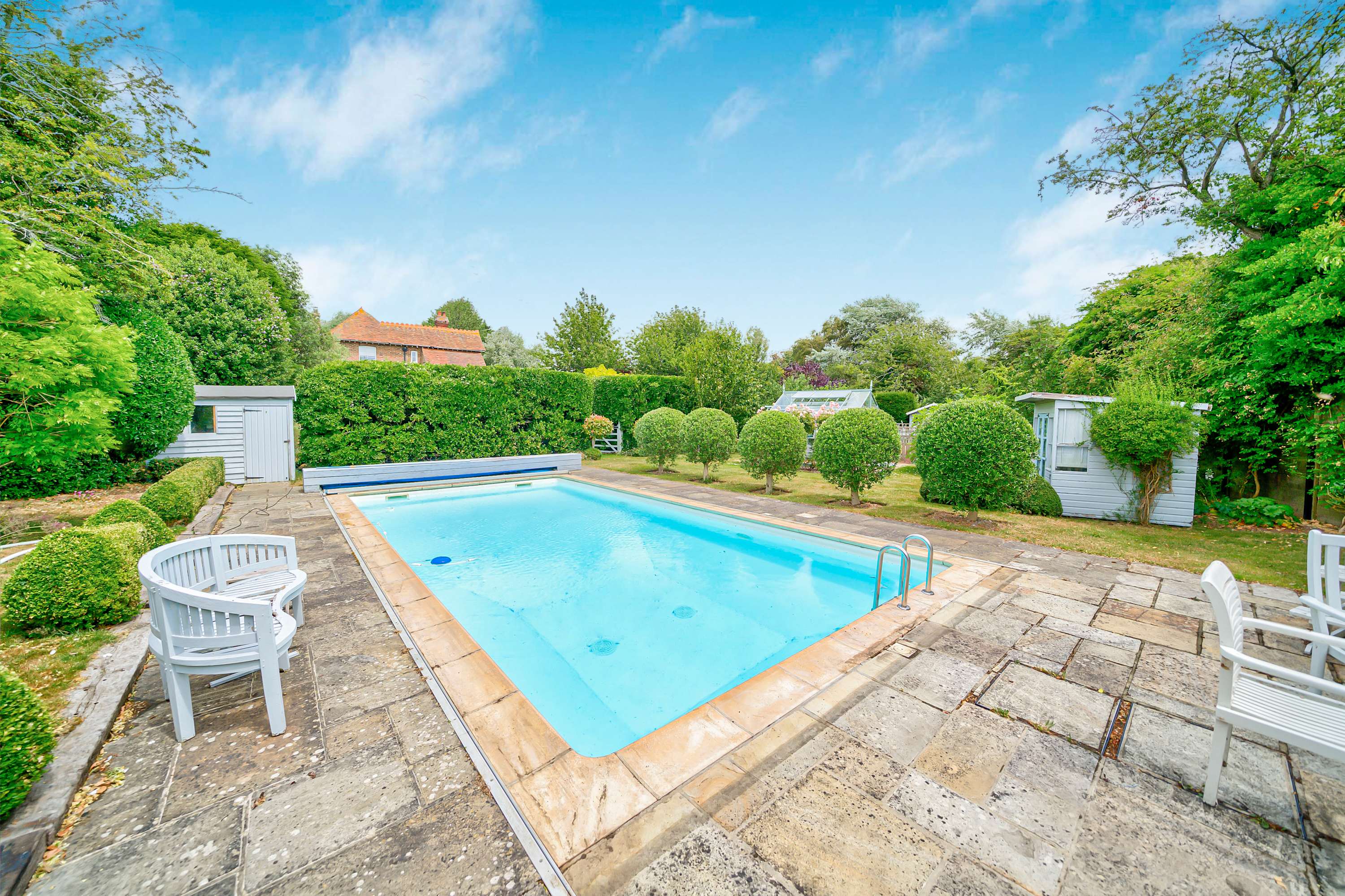 Fantastic heated pool, open from 1st June to 30th September.