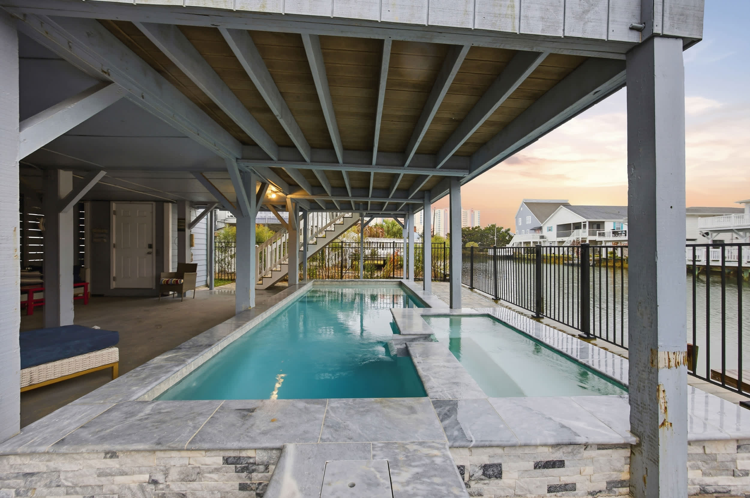 Captain's Cove - Inlet Views w Pool n Casita