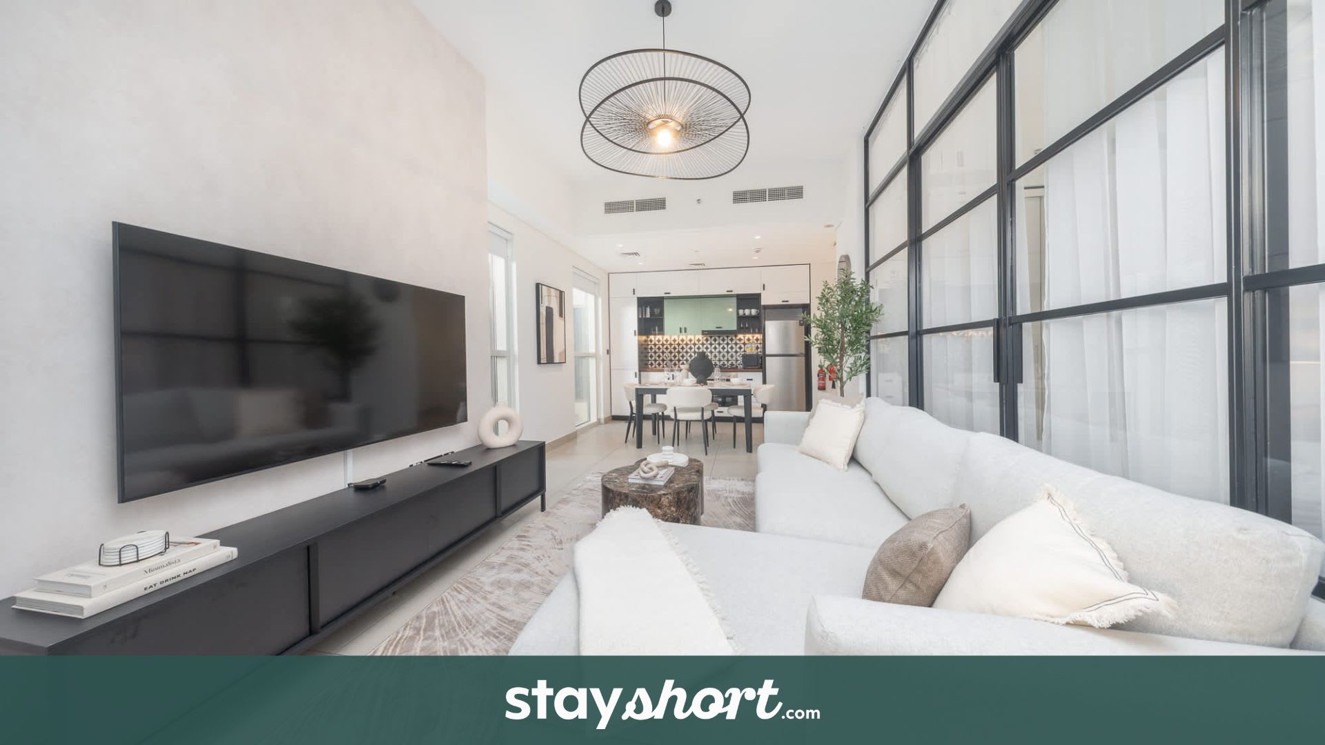 Free housekeeping visits during your stay - StayShort - Modern Unit Sleeps 6 in Dubai Hills with Pool — Dubai Hills, Dubai — vacation rental