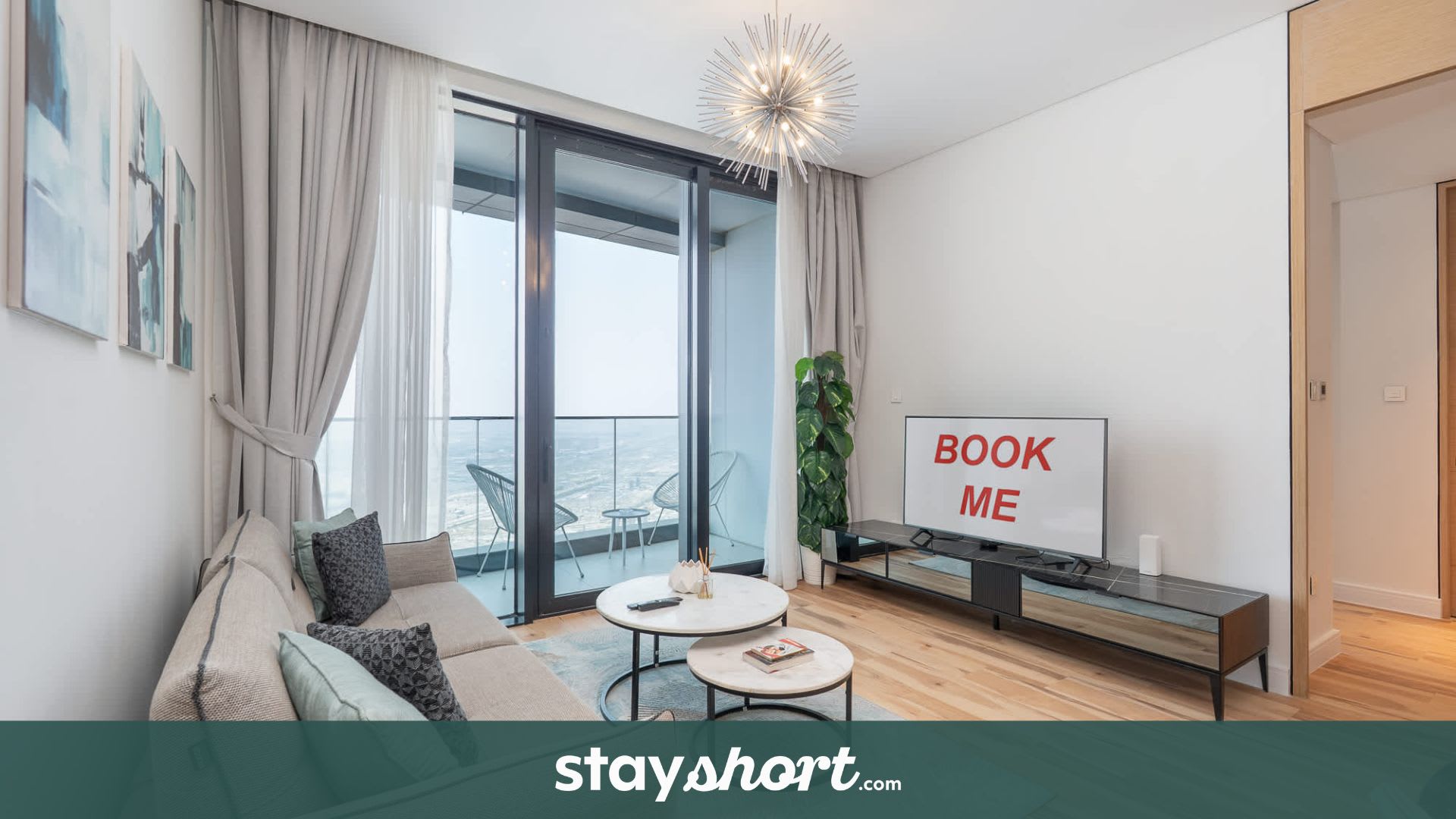 Free housekeeping visits during your stay - StayShort - Stylish JBR Apartment Sleeps 4 with Marina Views — JBR, Dubai — vacation rental