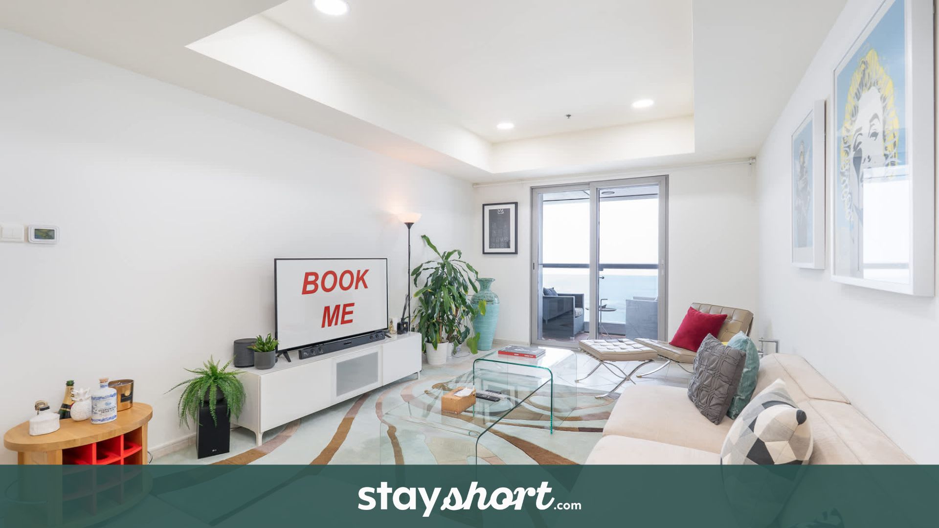 Free housekeeping visits during your stay - StayShort - Relaxing Sea View 2BR in Dubai Marina – Palm Jumeirah Views & Beach Access — Dubai Marina, Dubai — vacation rental