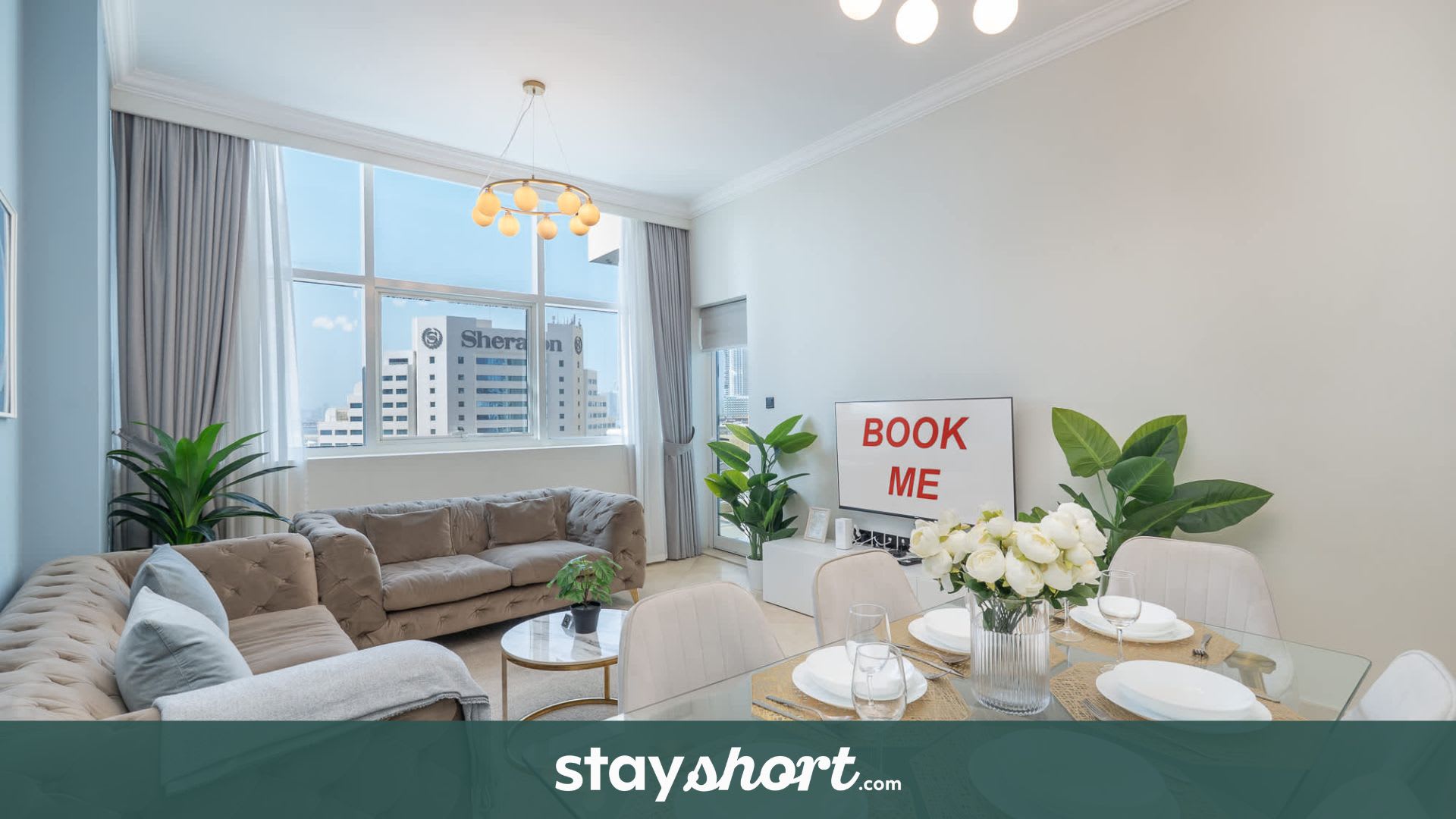 Free Housekeeping Visits During Your Stay - StayShort - Elegant 2BR Dubai Marina Apartment Sleeps 4 — Dubai Marina, Dubai — vacation rental