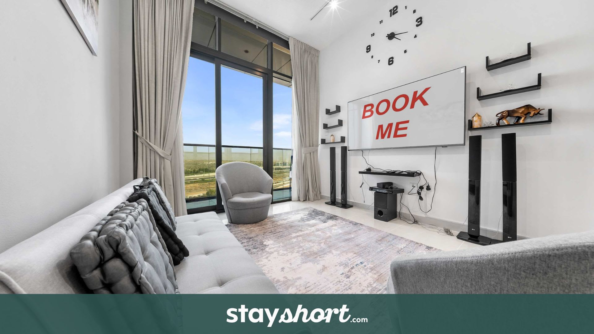 Free housekeeping visits during your stay - StayShort - Wadi Al Safa sleeps 3 close to Worlds of Adventure — Wadi Al Safa, Dubai — vacation rental