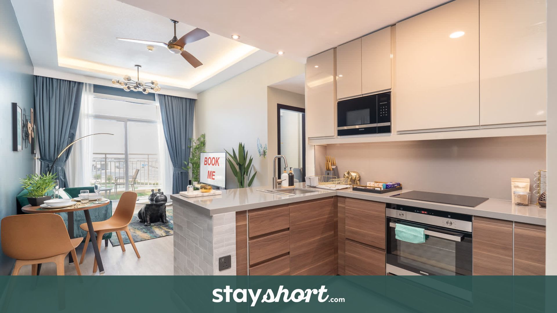Free housekeeping visits during your stay - StayShort - Calm 1-Bedroom with Relaxing Balcony in Liwan! — Liwan, Dubai — vacation rental