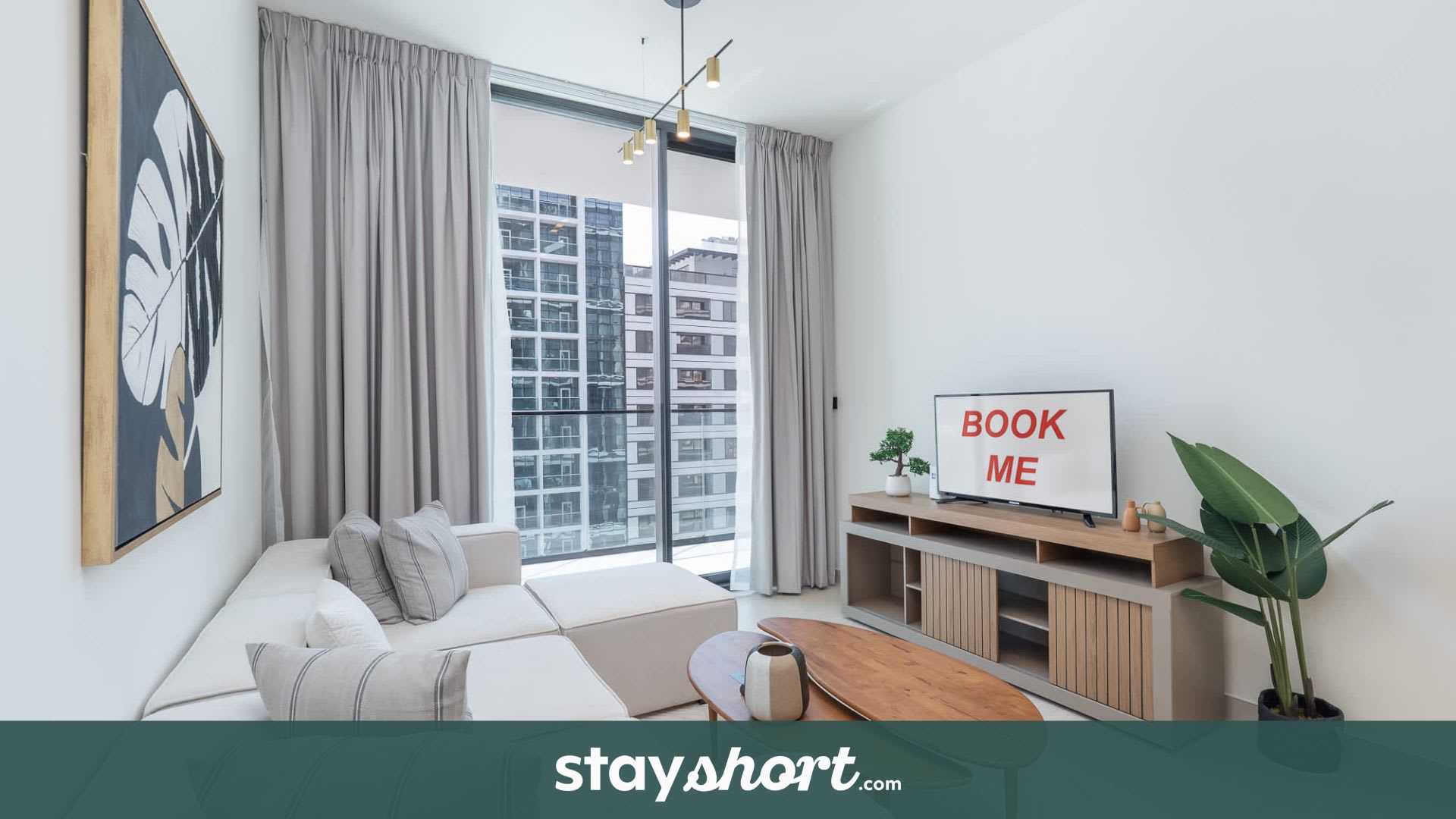 Free housekeeping visits during your stay - StayShort - Modern JVC Apartment Sleeps 3 with City Views — JVC, Dubai — vacation rental