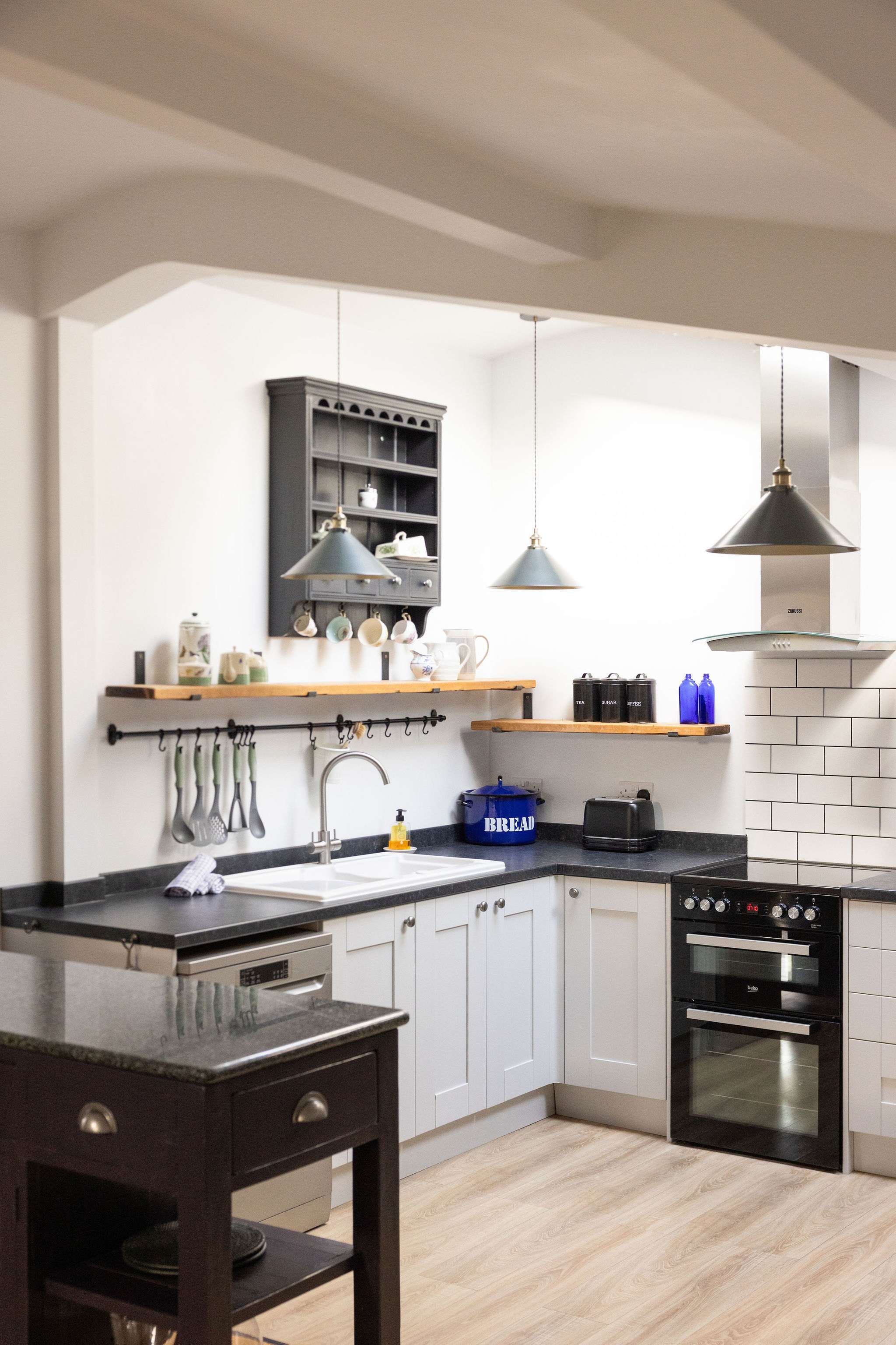 The kitchen has everything you need for your stay!