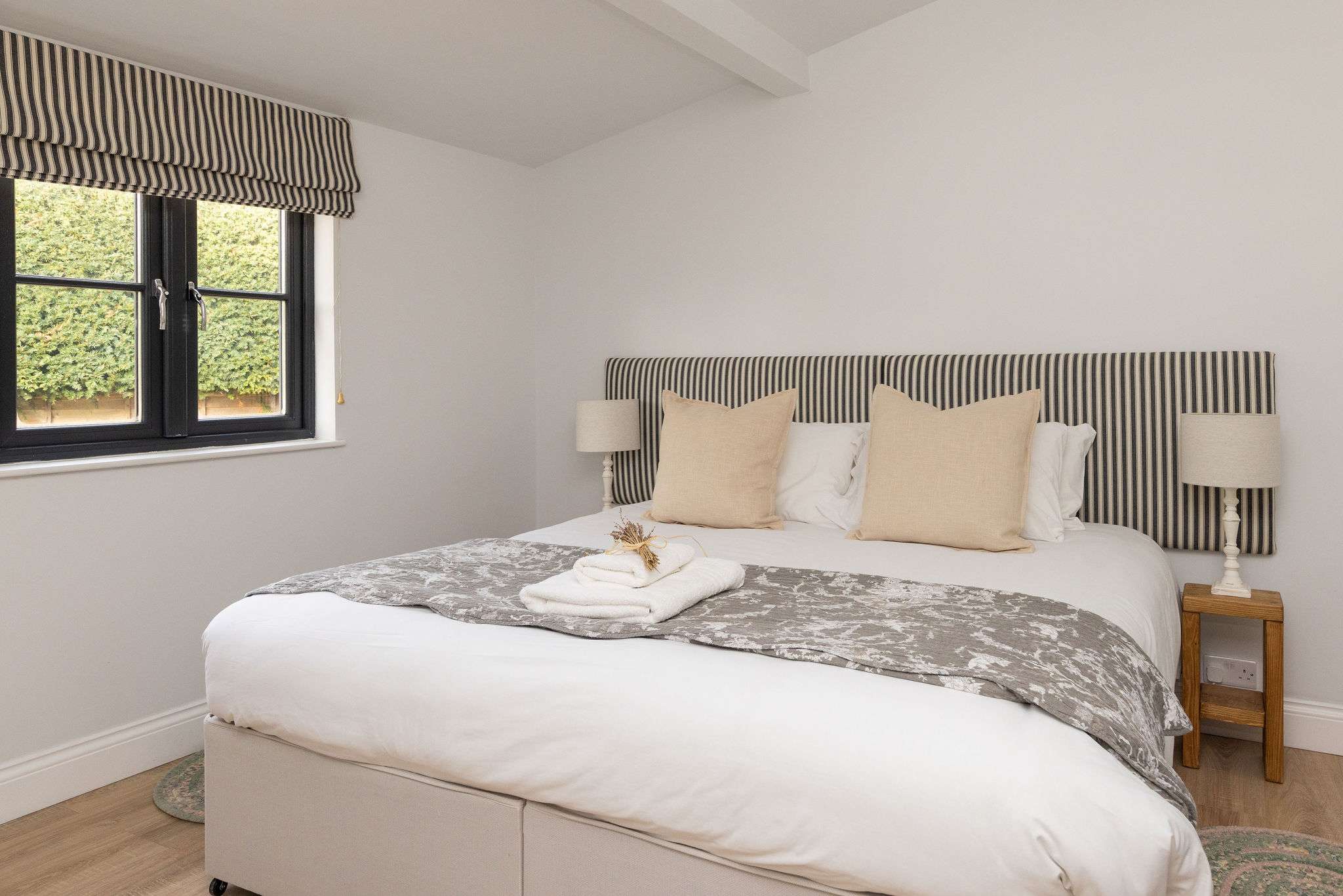 This two bed annexe is the perfect spot for a relaxing staycation.