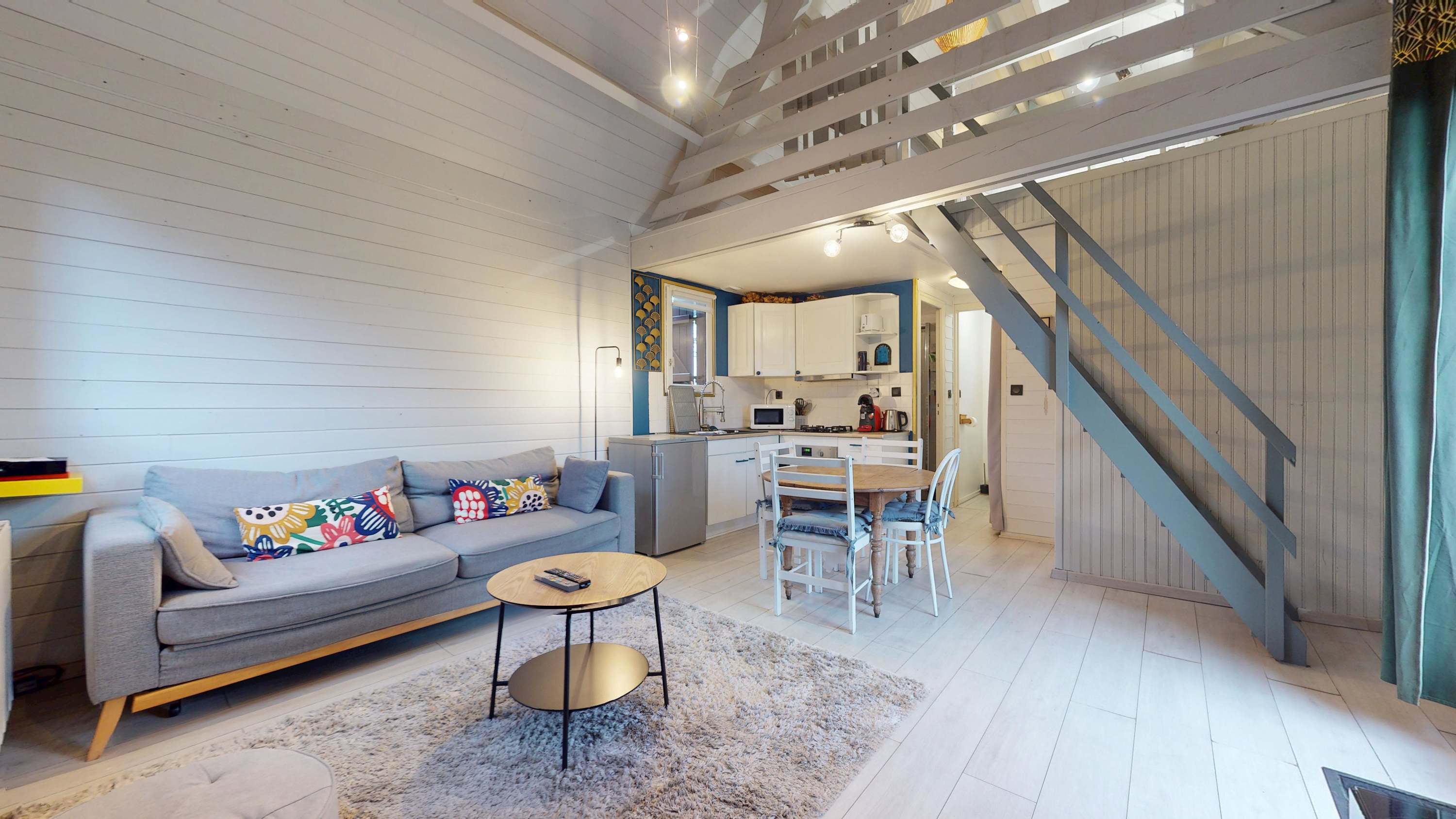Chalet normand – plage à pied