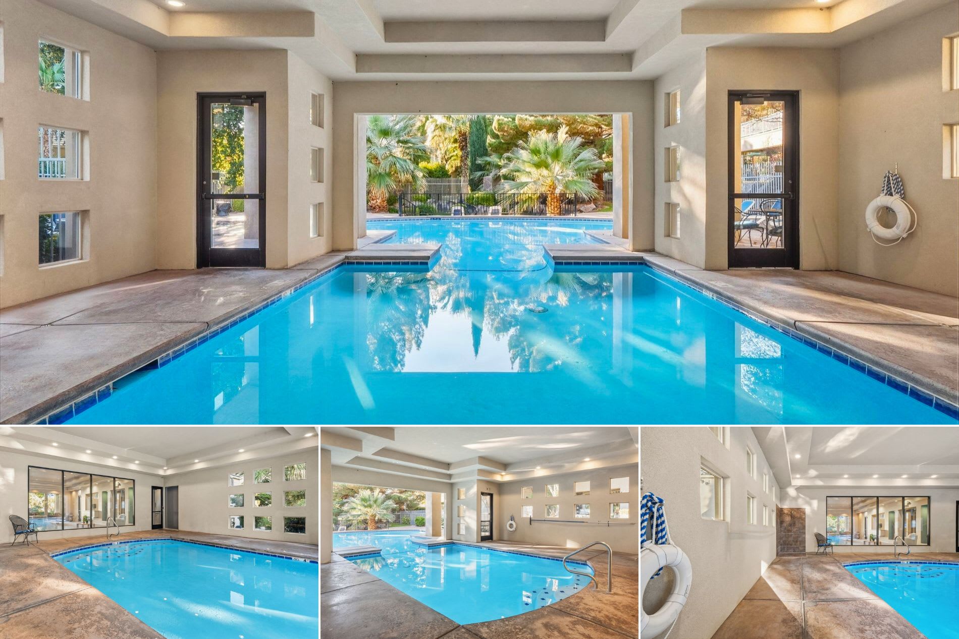 Clubhouse pool & hot tub area