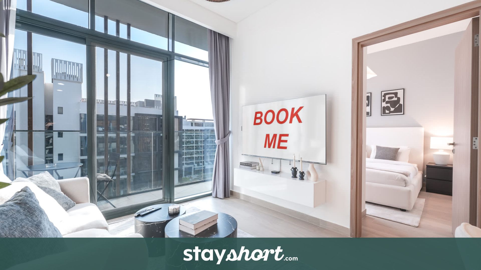 Free housekeeping visits during your stay - Stayshort - Spacious 1BR for a Peaceful Stay — Meydan, Dubai — vacation rental