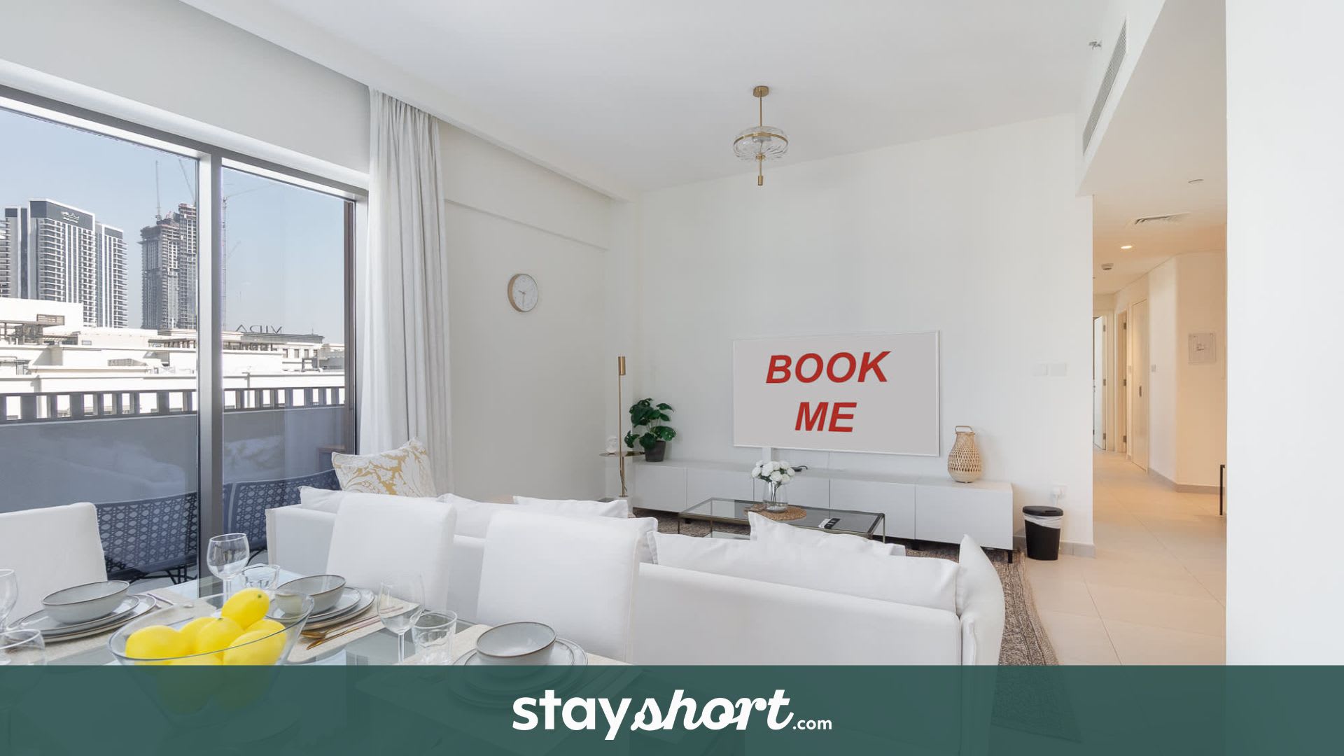 Free Housekeeping Visits During Your Stay - StayShort - Spacious 3BR Dubai Creek Harbour Stay Sleeps 6 — Dubai Creek Harbour, Dubai — vacation rental