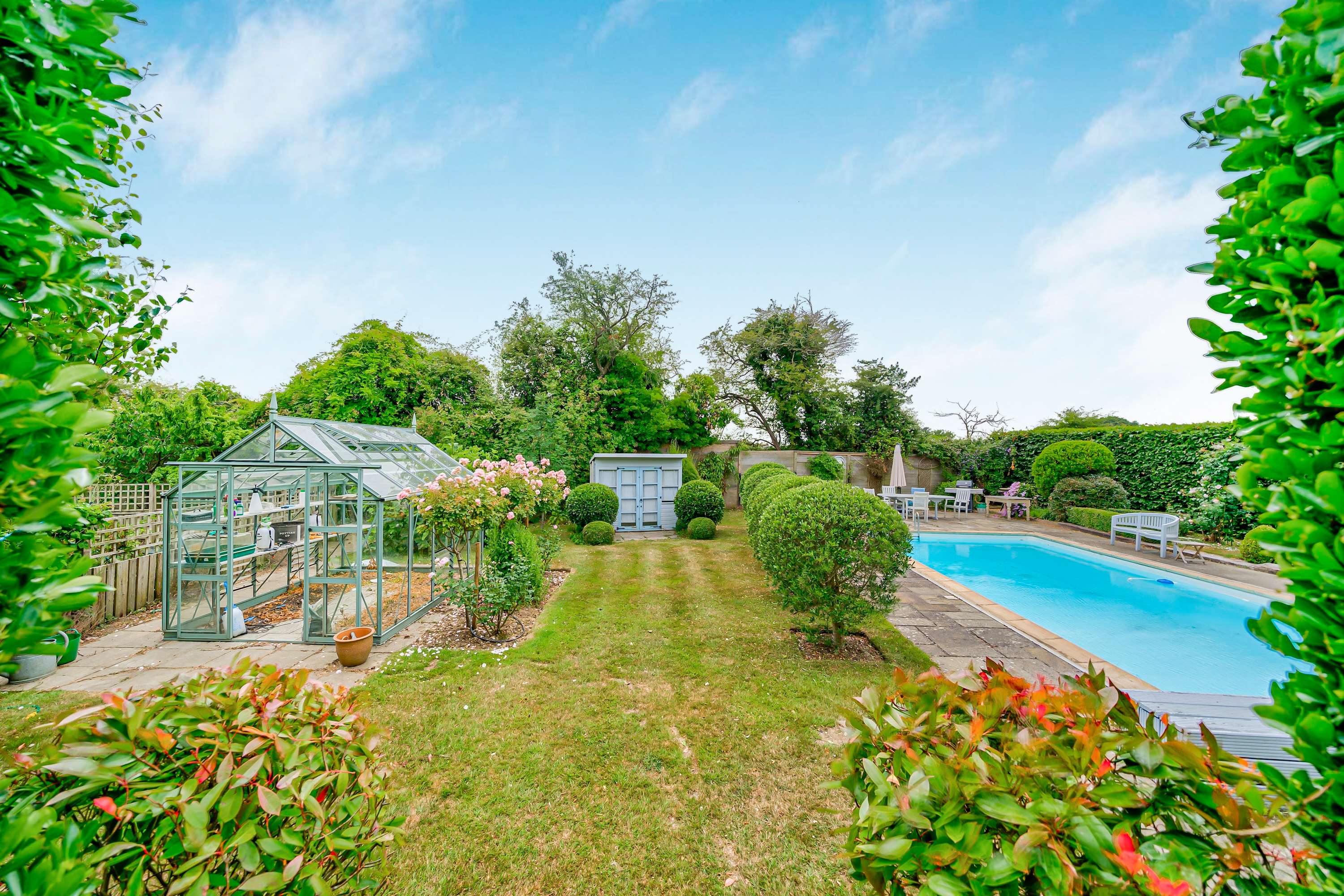 Enjoy our heated pool, open between 1st June - 30th September