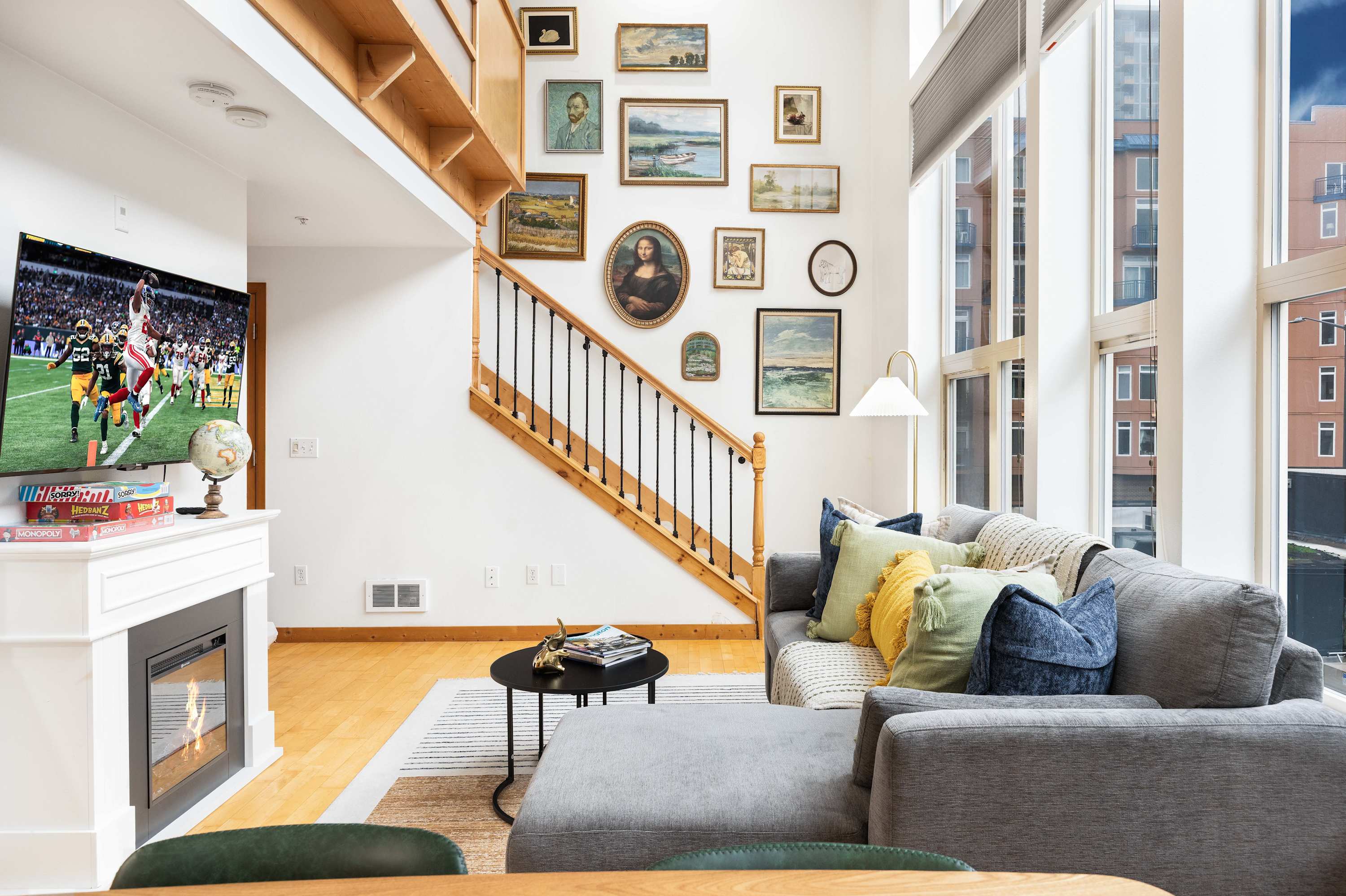 Historic DT Loft w/ 16ft Ceilings, Garage &97 WS!