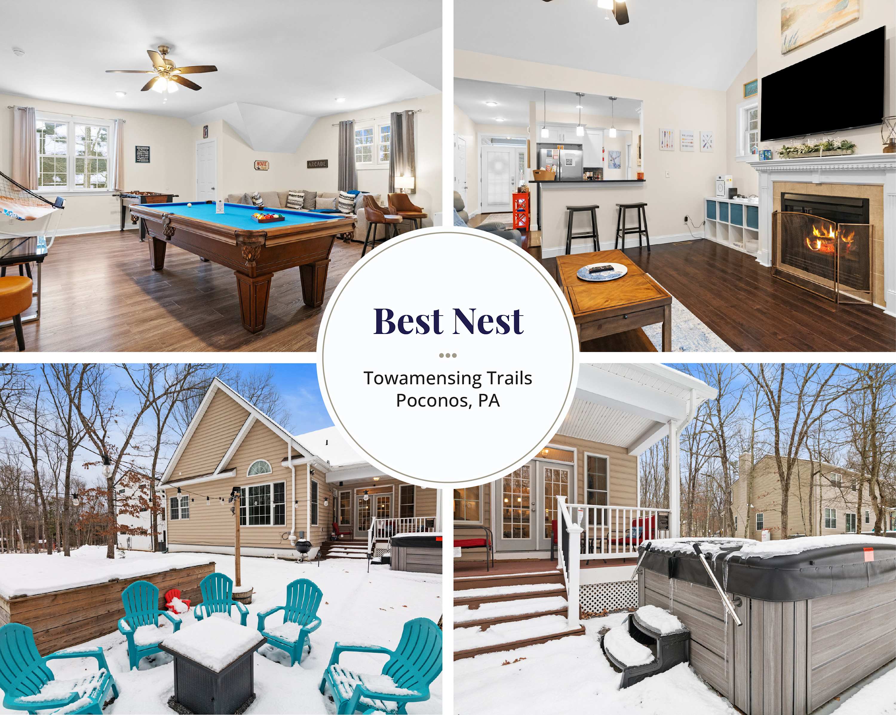 Poconos Retreat: Hot Tub, Game Room & Lake