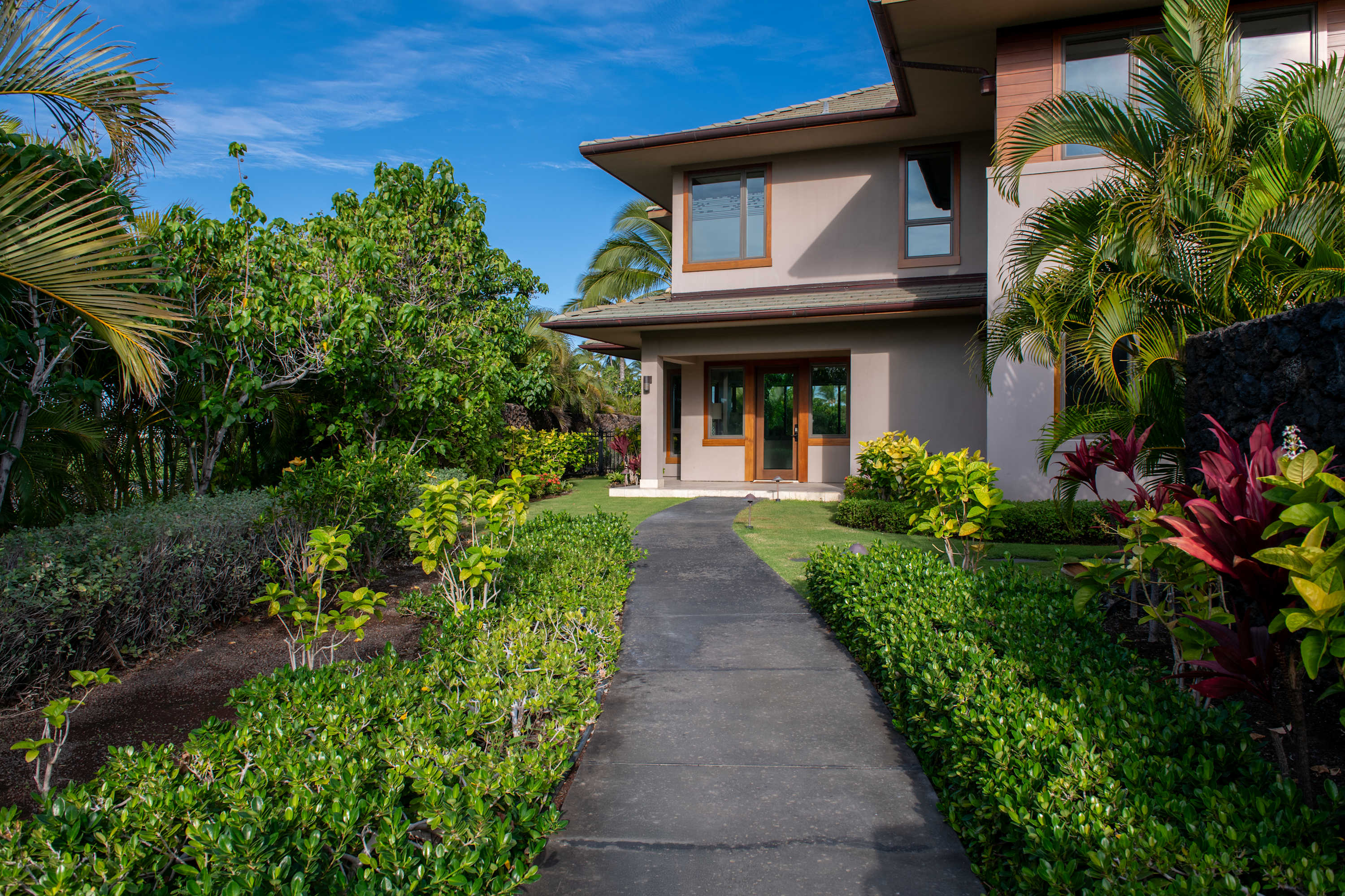 Entry | Hale Nanea at Residences of Laulea, Big Island, Hawaii, by Luxus Vacation Properties