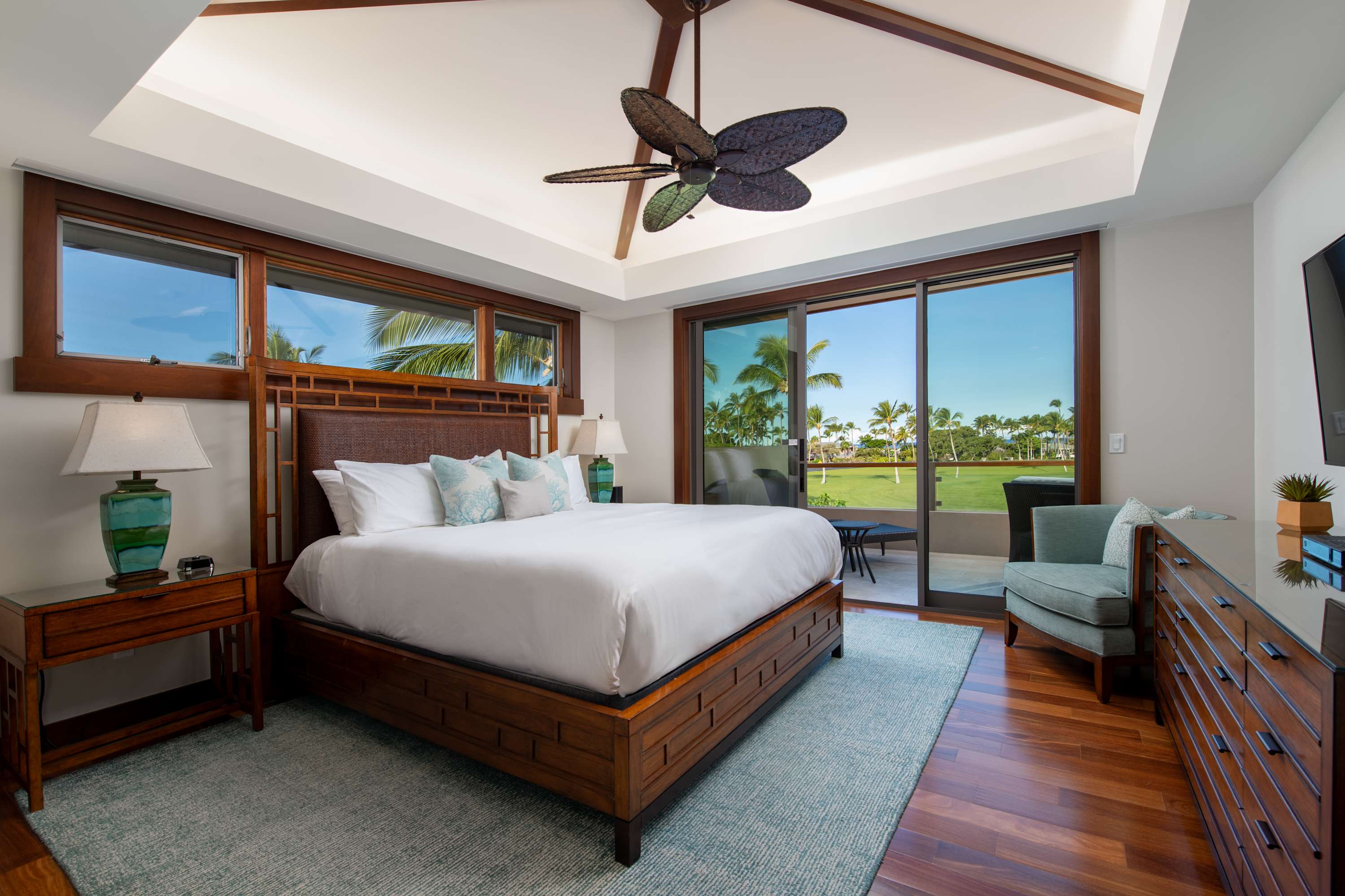 Bedroom | Hale Nanea at Residences of Laulea, Big Island, Hawaii, by Luxus Vacation Properties