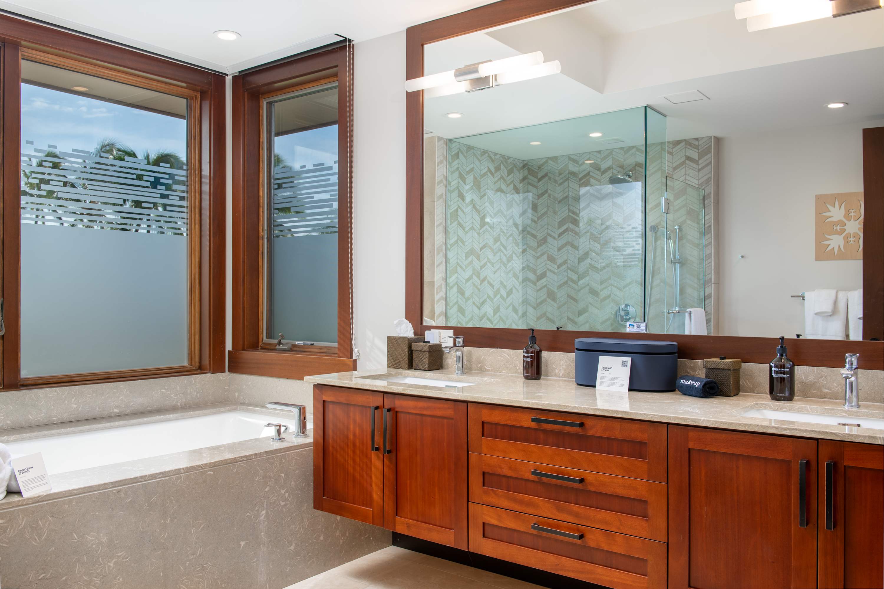 Bathroom | Hale Nanea at Residences of Laulea, Big Island, Hawaii, by Luxus Vacation Properties