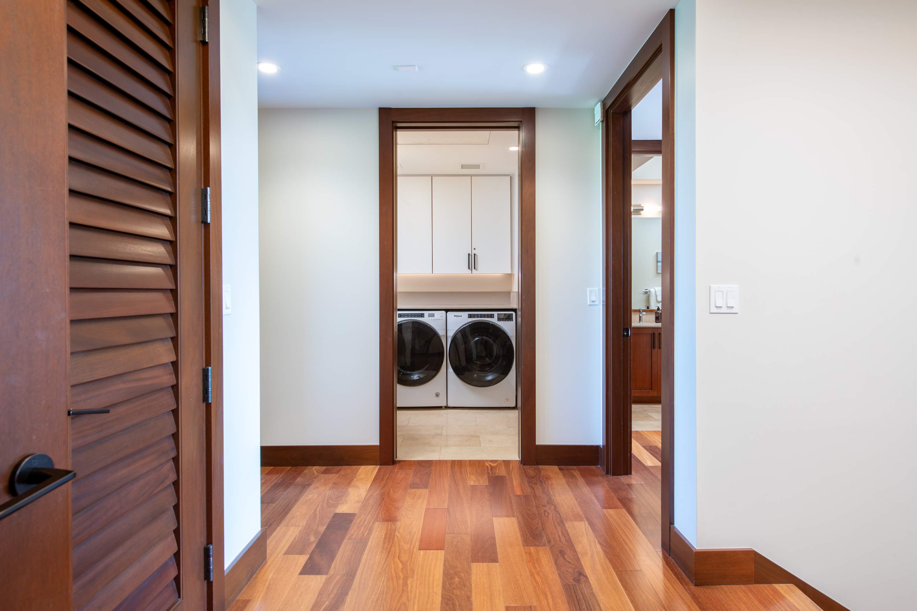 Laundry Room | Hale Nanea at Residences of Laulea, Big Island, Hawaii, by Luxus Vacation Properties