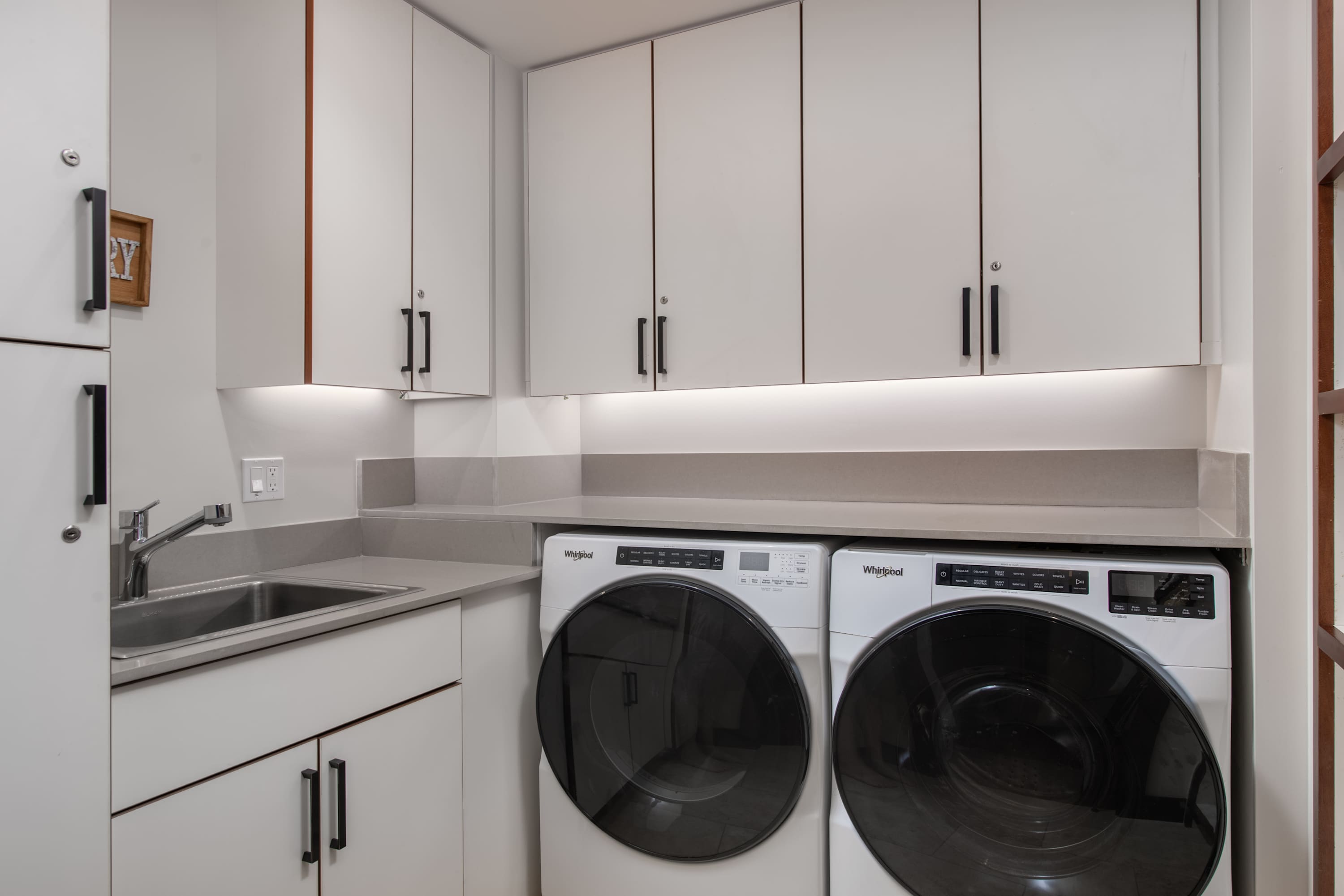 Laundry Room | Hale Nanea at Residences of Laulea, Big Island, Hawaii, by Luxus Vacation Properties
