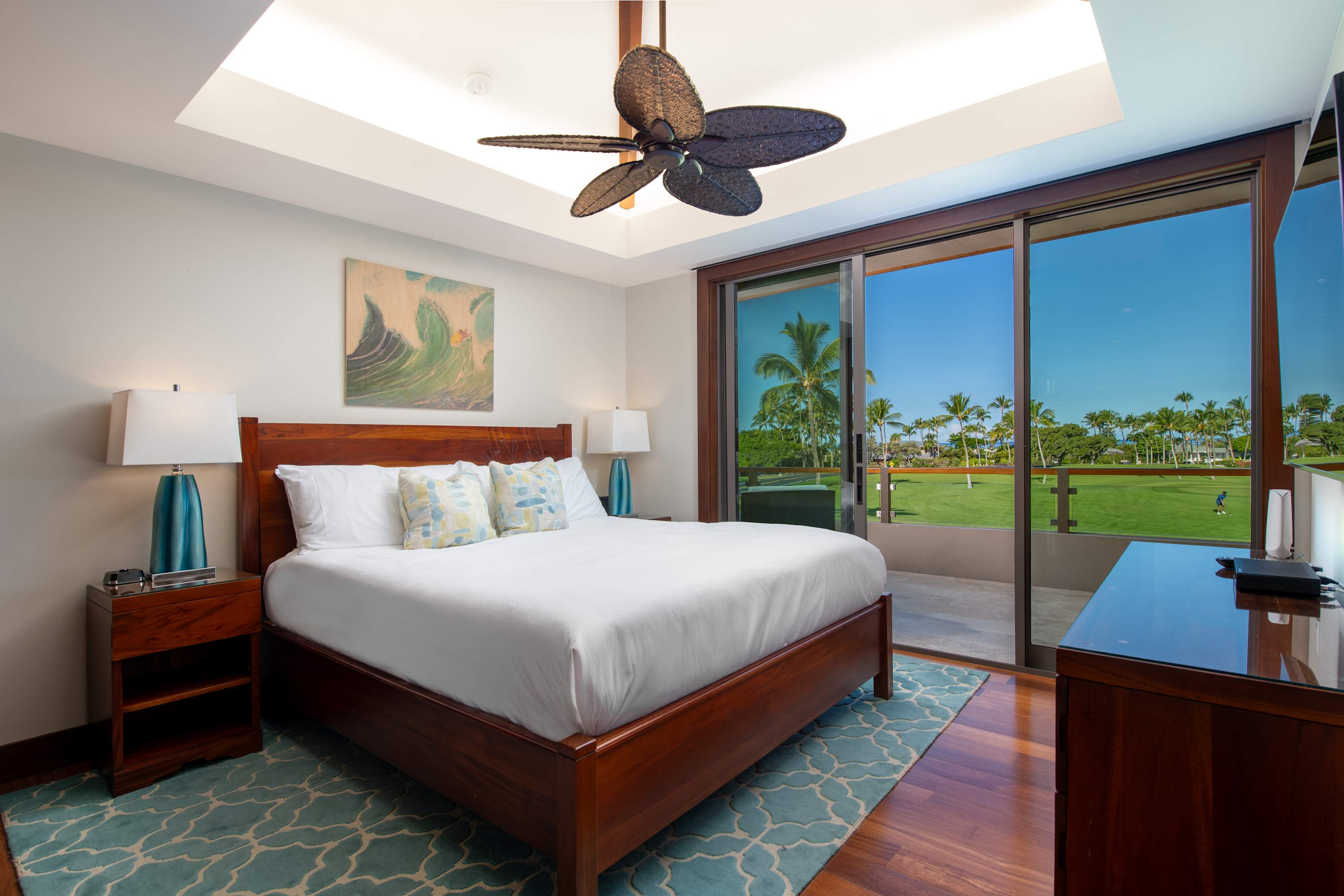 Bedroom | Hale Nanea at Residences of Laulea, Big Island, Hawaii, by Luxus Vacation Properties