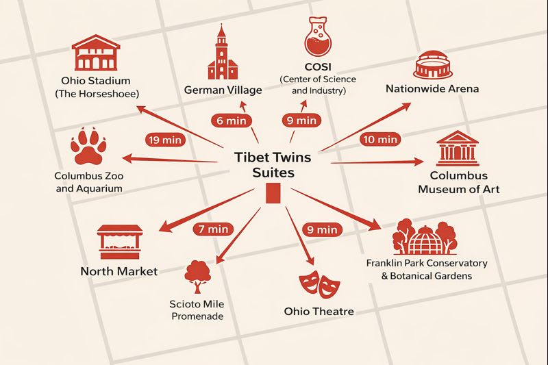 Conveniently located near popular local attractions!