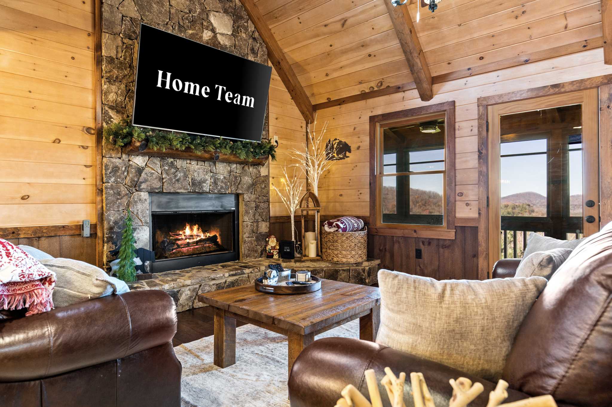 Family-Friendly Cabin: Hot Tub, Games & Views 4