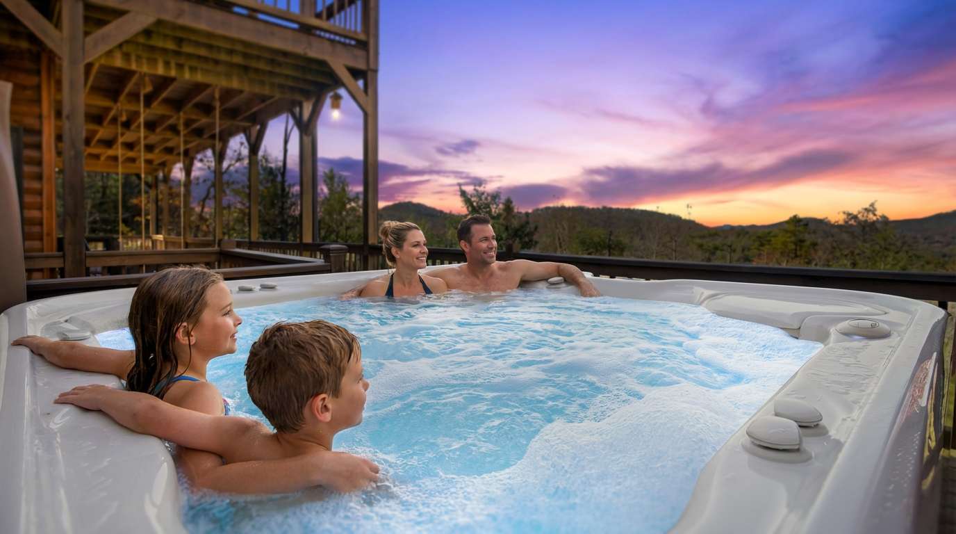 Family-Friendly Cabin: Hot Tub, Games & Views 2