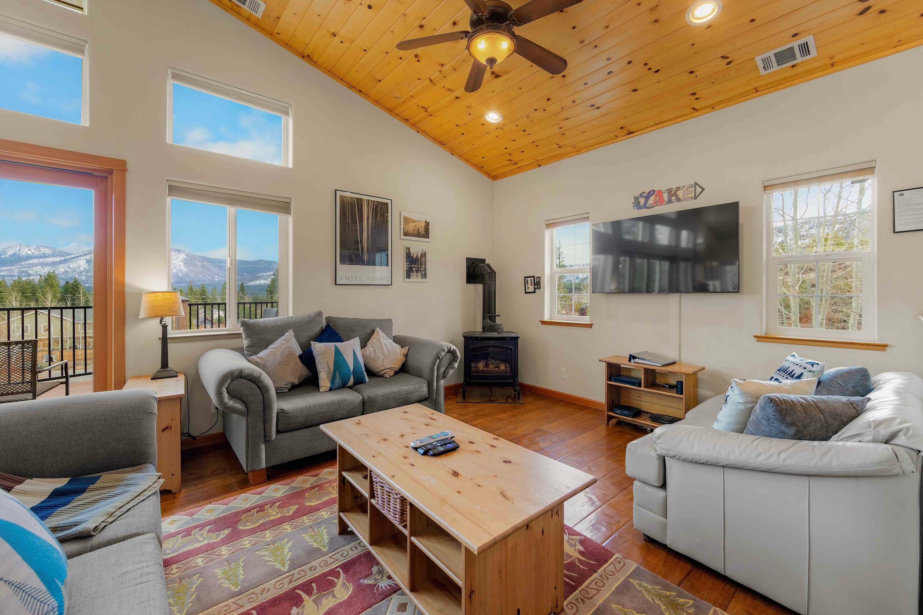 Living area with Smart TV