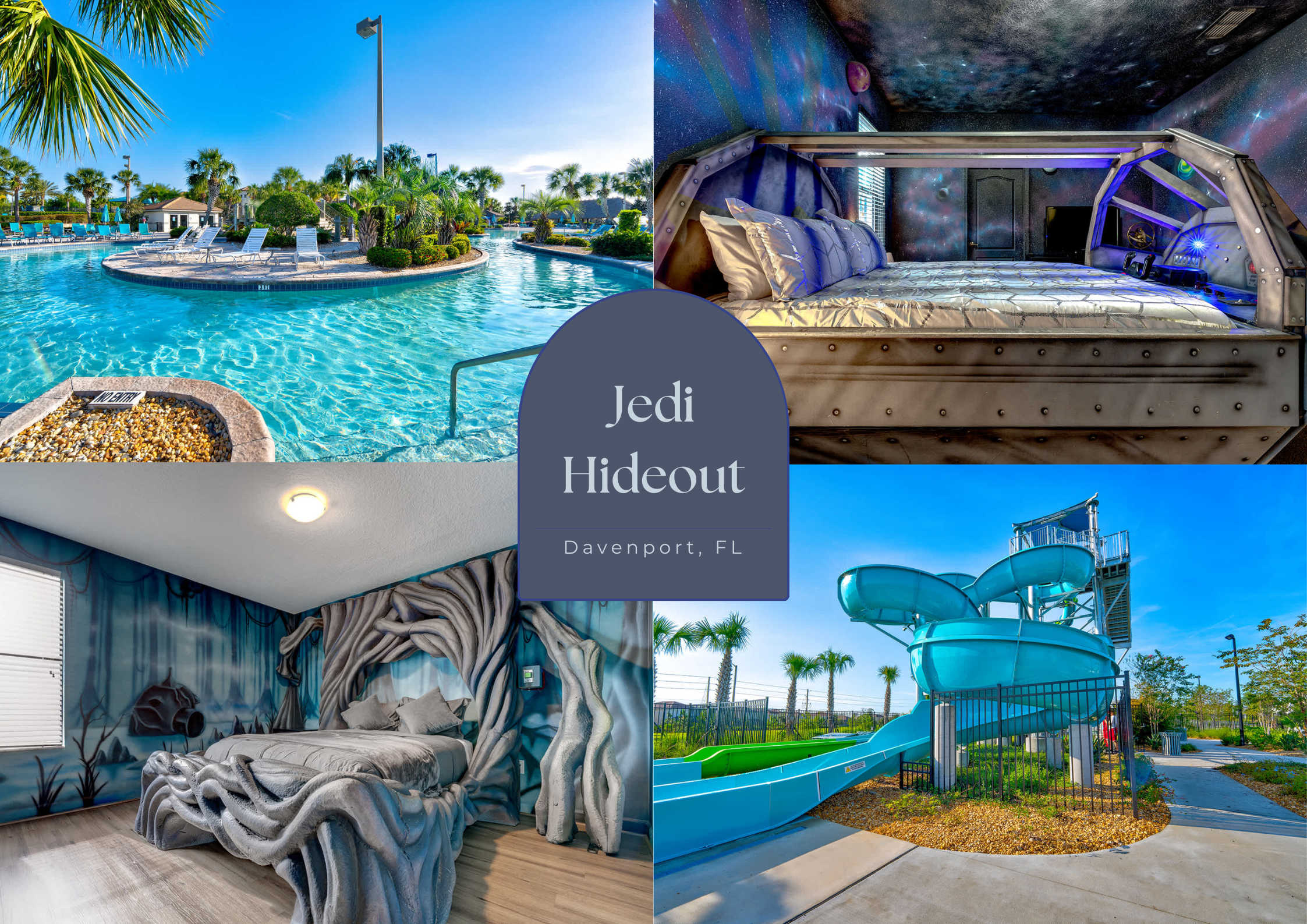 Jedi Hideout • Sleeps 26 • Resort Access • Pool