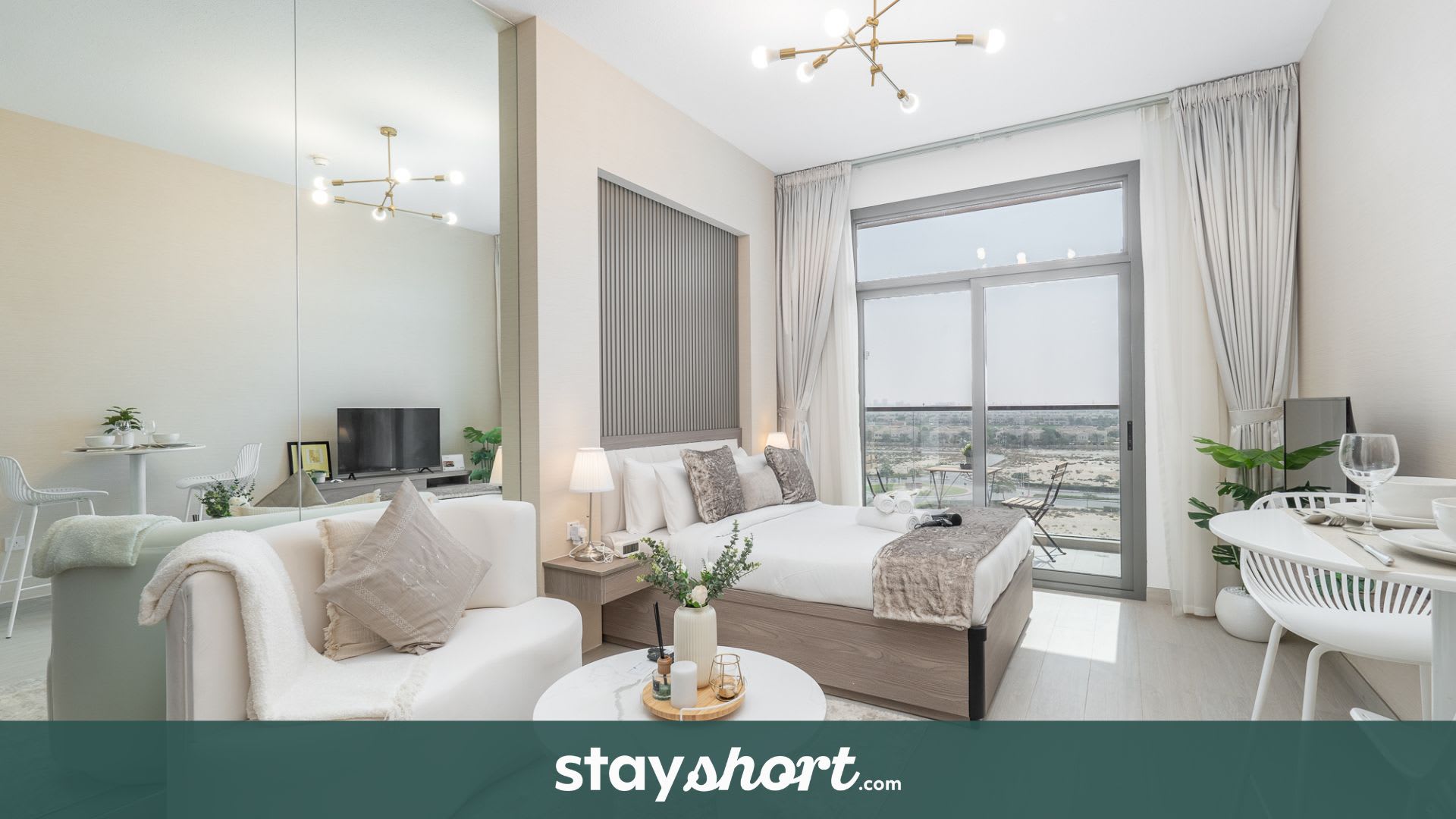 Free housekeeping visits during your stay - StayShort - Captivating and cozy studio in Laya Heights — Studio City, Dubai — vacation rental