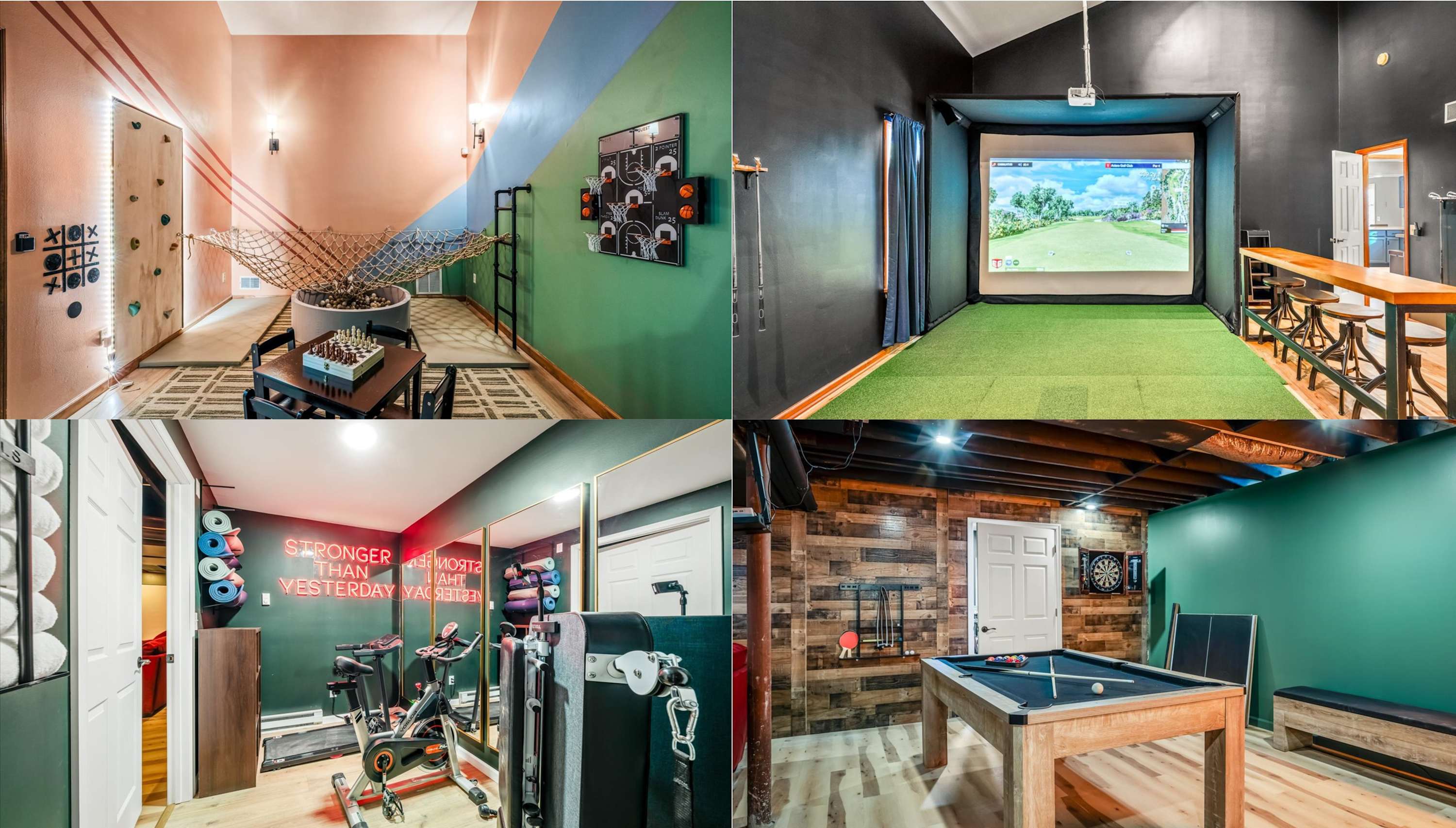 Epic Poconos Pad - Pool - Hot Tub - Gym - Golf Sim — East Stroudsburg, PA — vacation rental