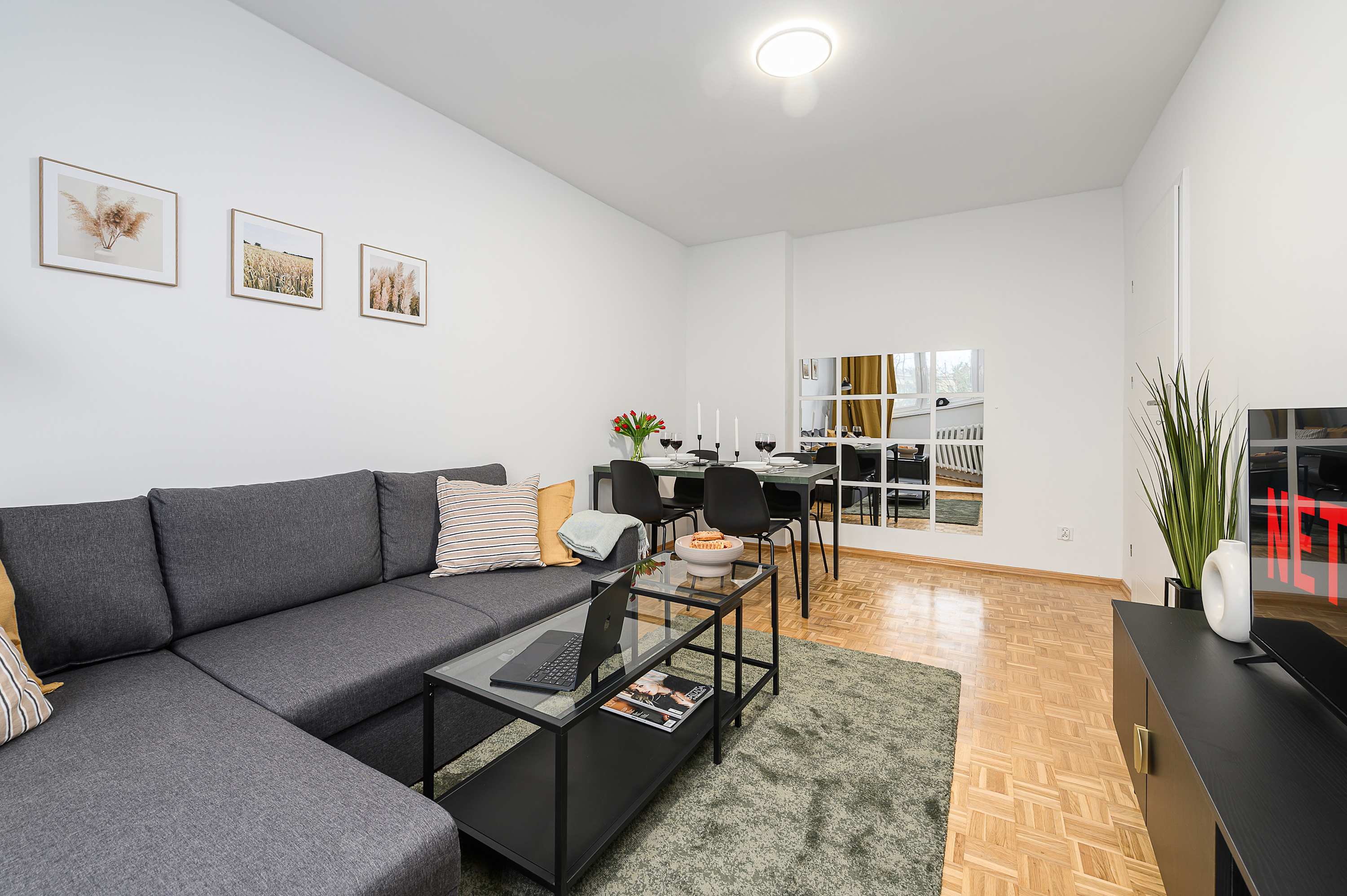 Lumina bright apartment near Łazienki Królewskie