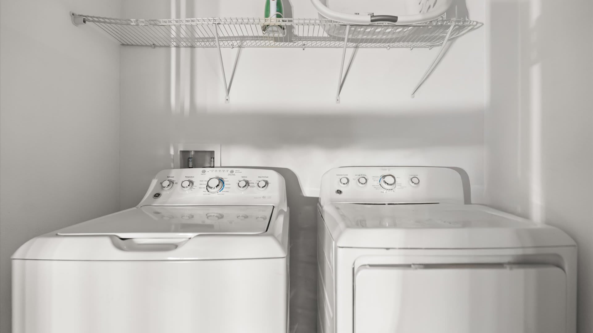 In-home laundry facilities (washer and dryer)