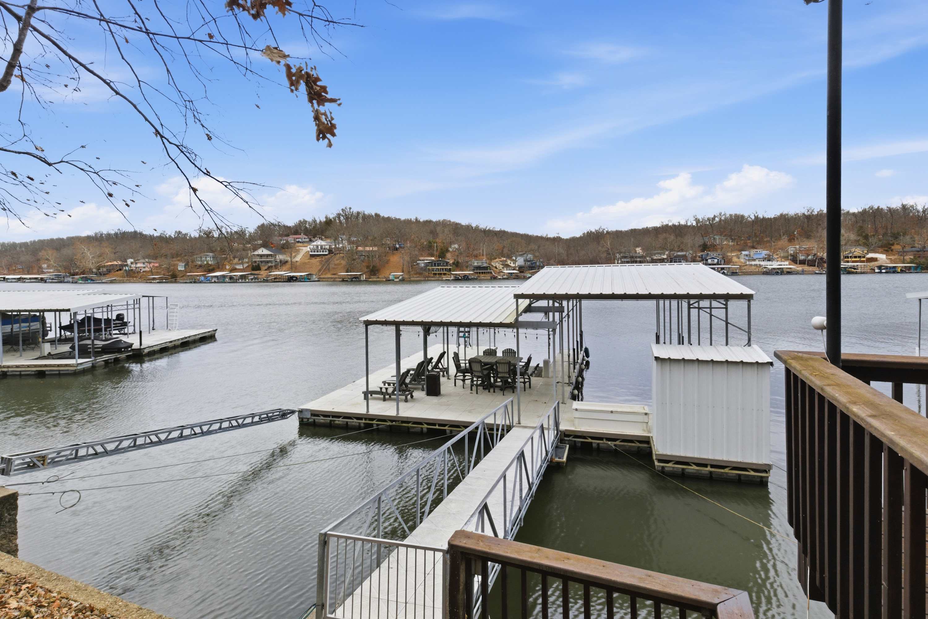Brush Creek Retreat with Boat Slip — Sunrise Beach, MO — vacation rental