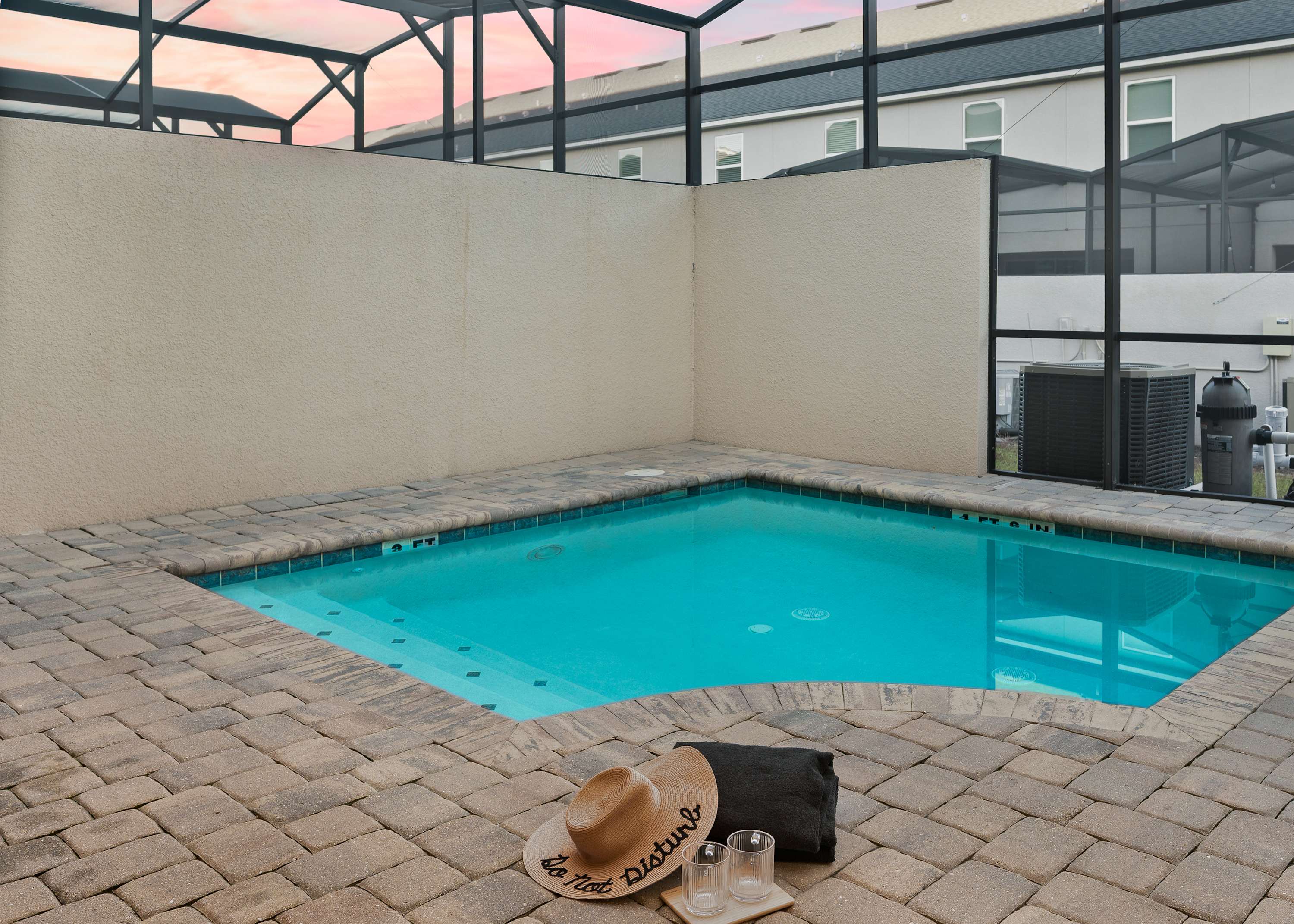 Family getaway w/ private pool & game room