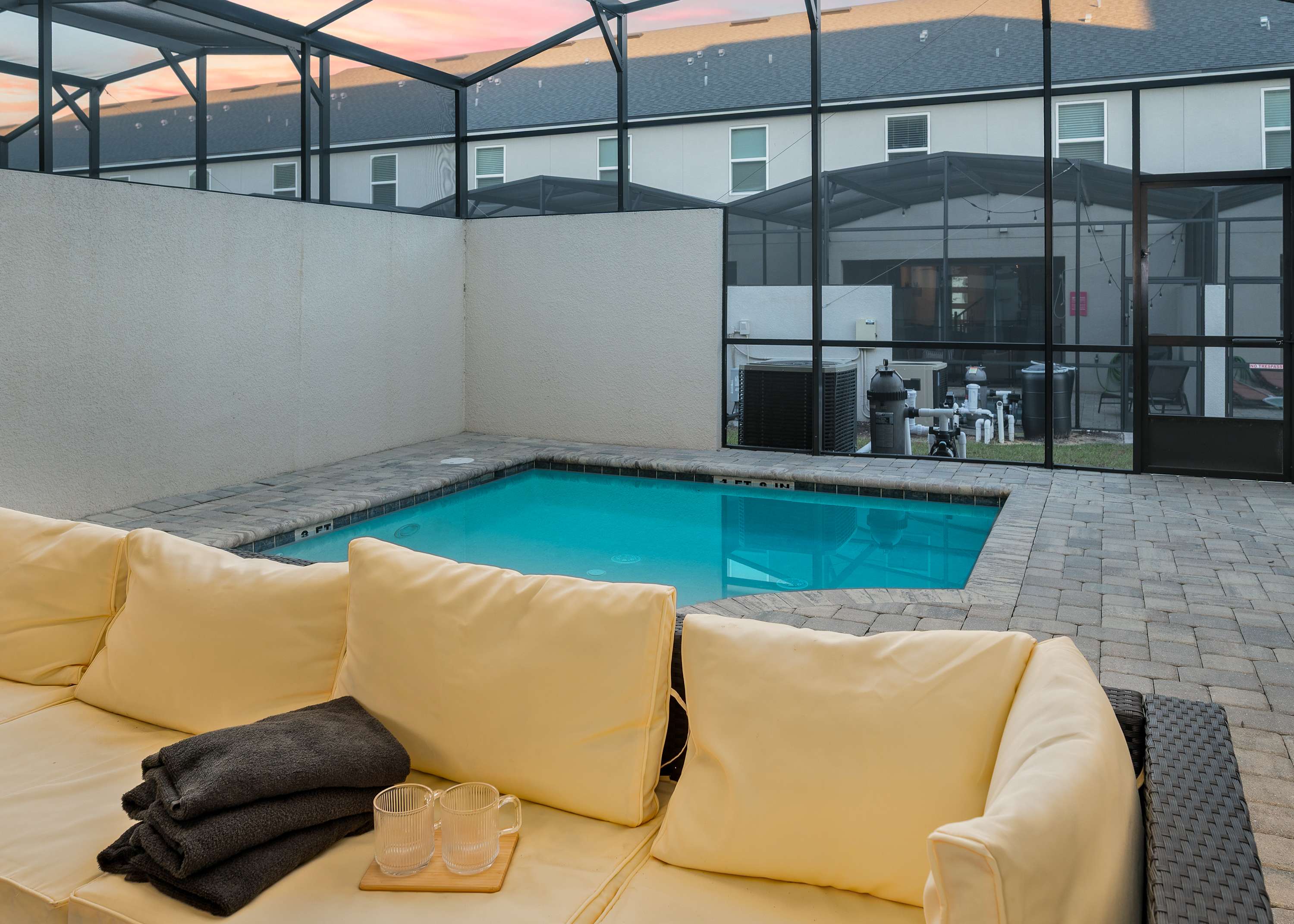 Family getaway w/ private pool & game room