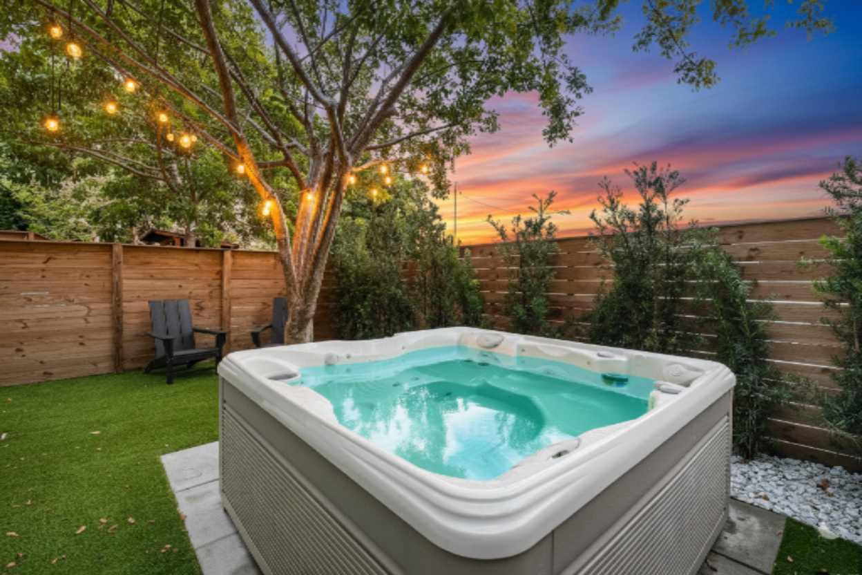 Group getaway w/ soccer suites & hot tubs