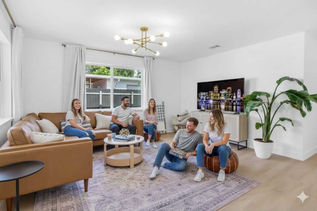 Modern 3BR GetAway with Parking in Coral Gables